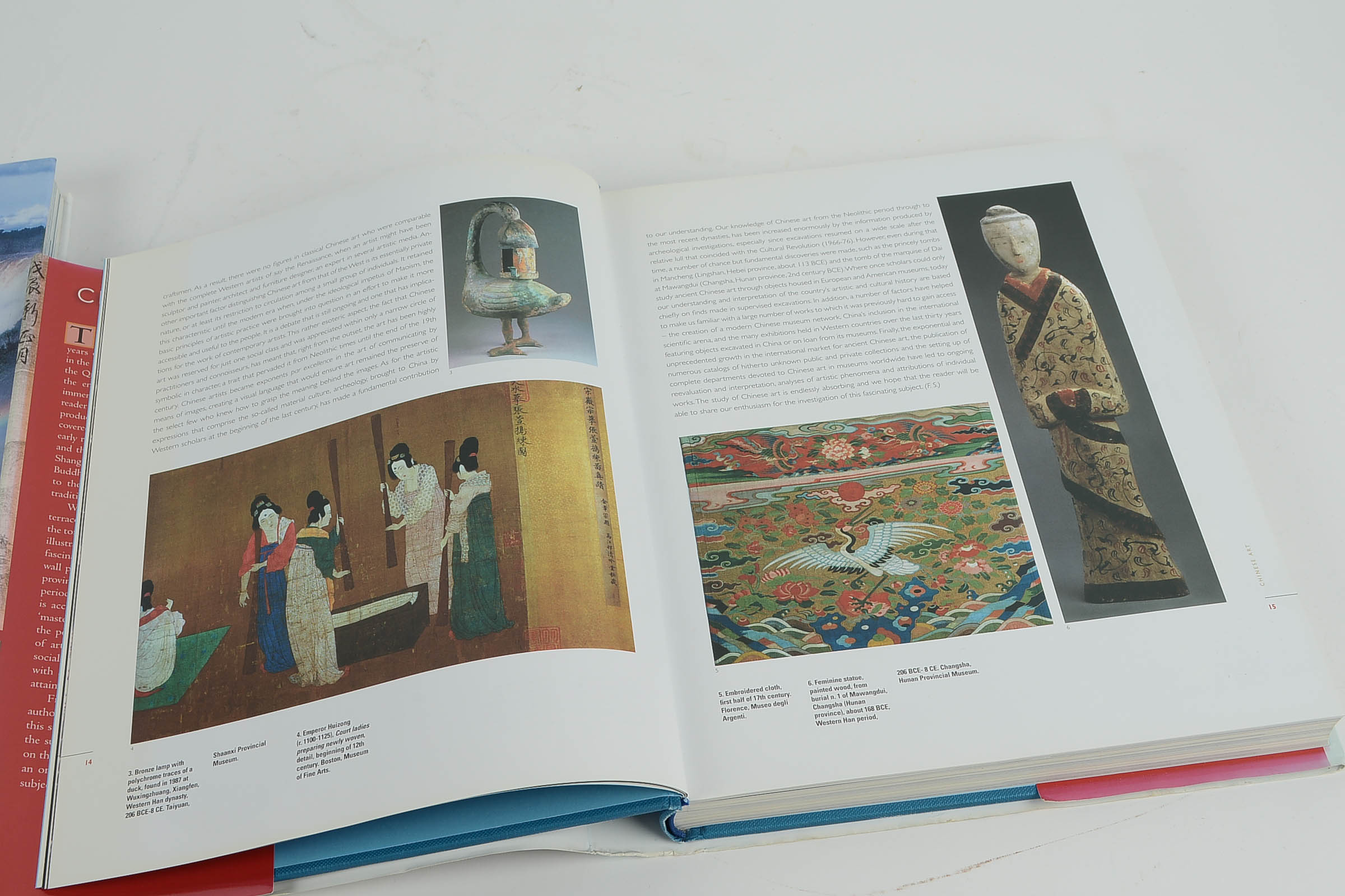 Pair of Coffee Table Books Titled "Timeless Wonders" and "Chinese Art"