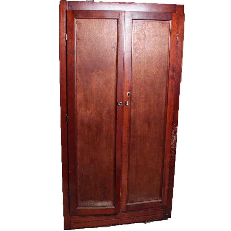 Vintage Pine Wardrobe