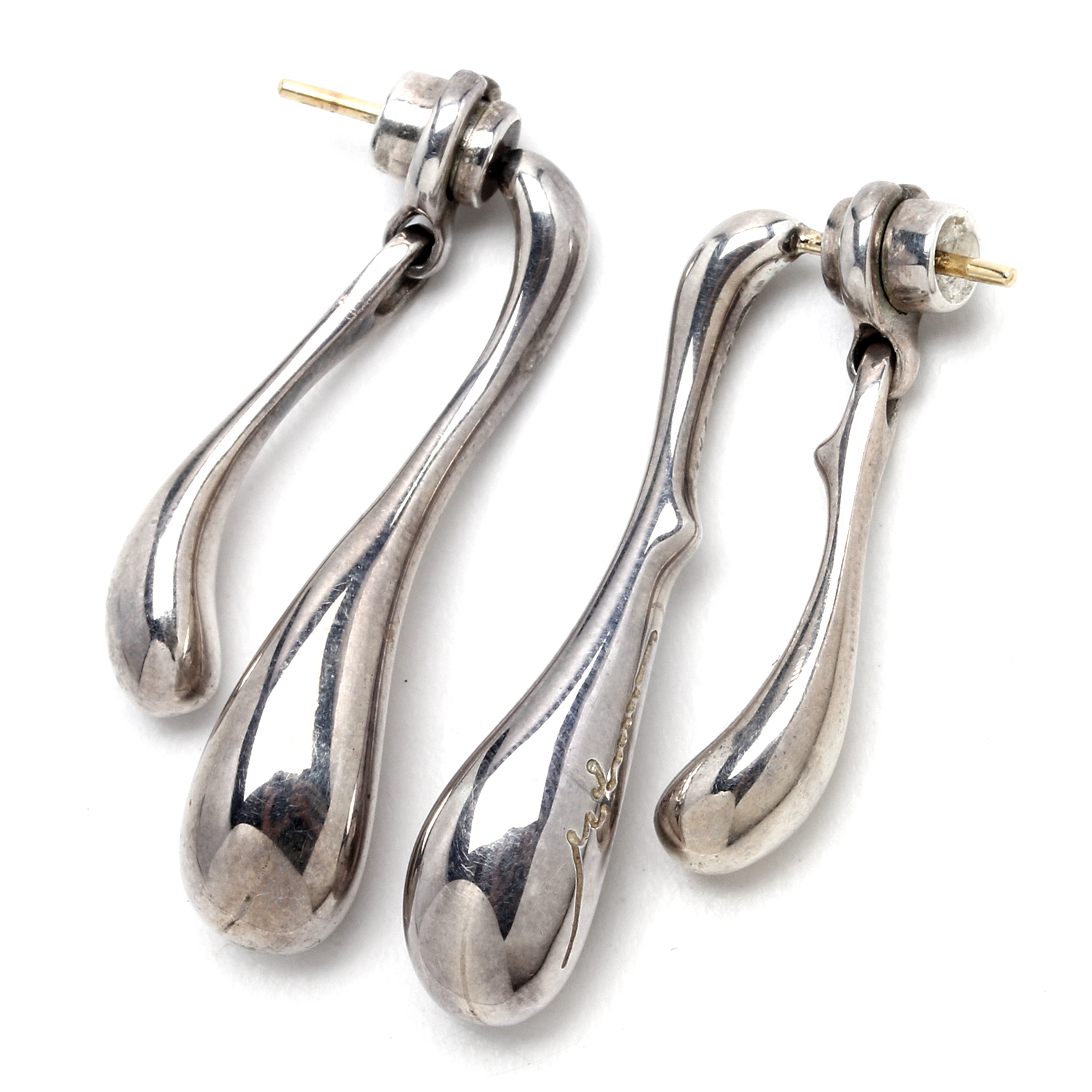 Georg Jensen Sterling Silver Earrings by Minas Spiridis