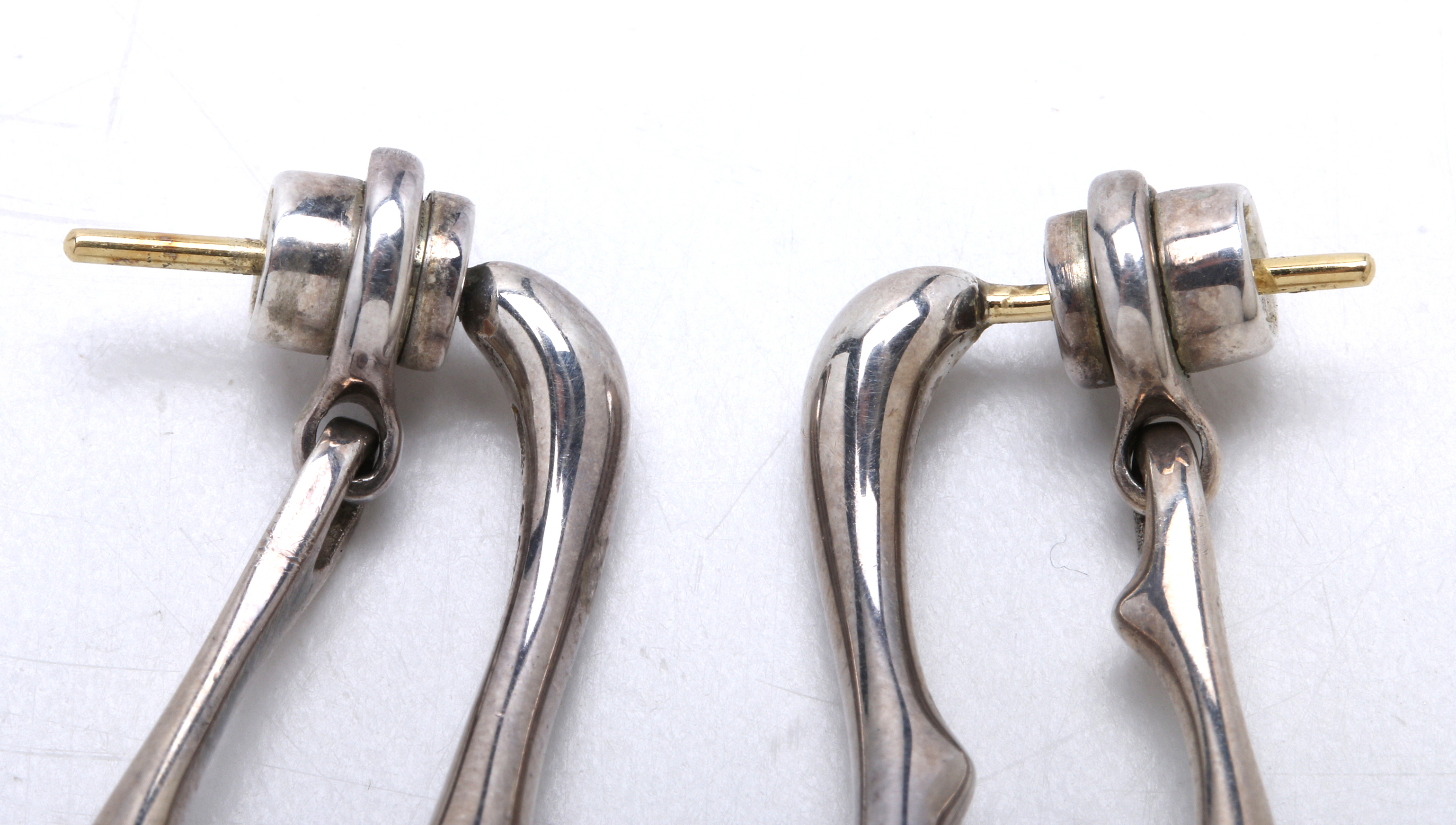 Georg Jensen Sterling Silver Earrings by Minas Spiridis