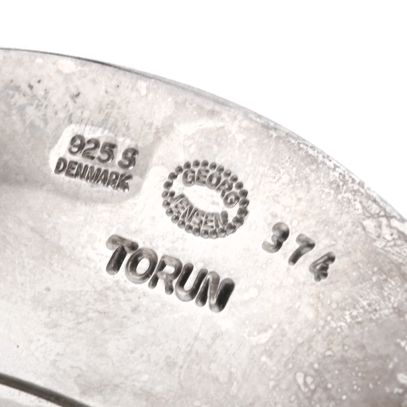 Georg Jensen Sterling Silver Mobius Brooch by Vivianna Torun