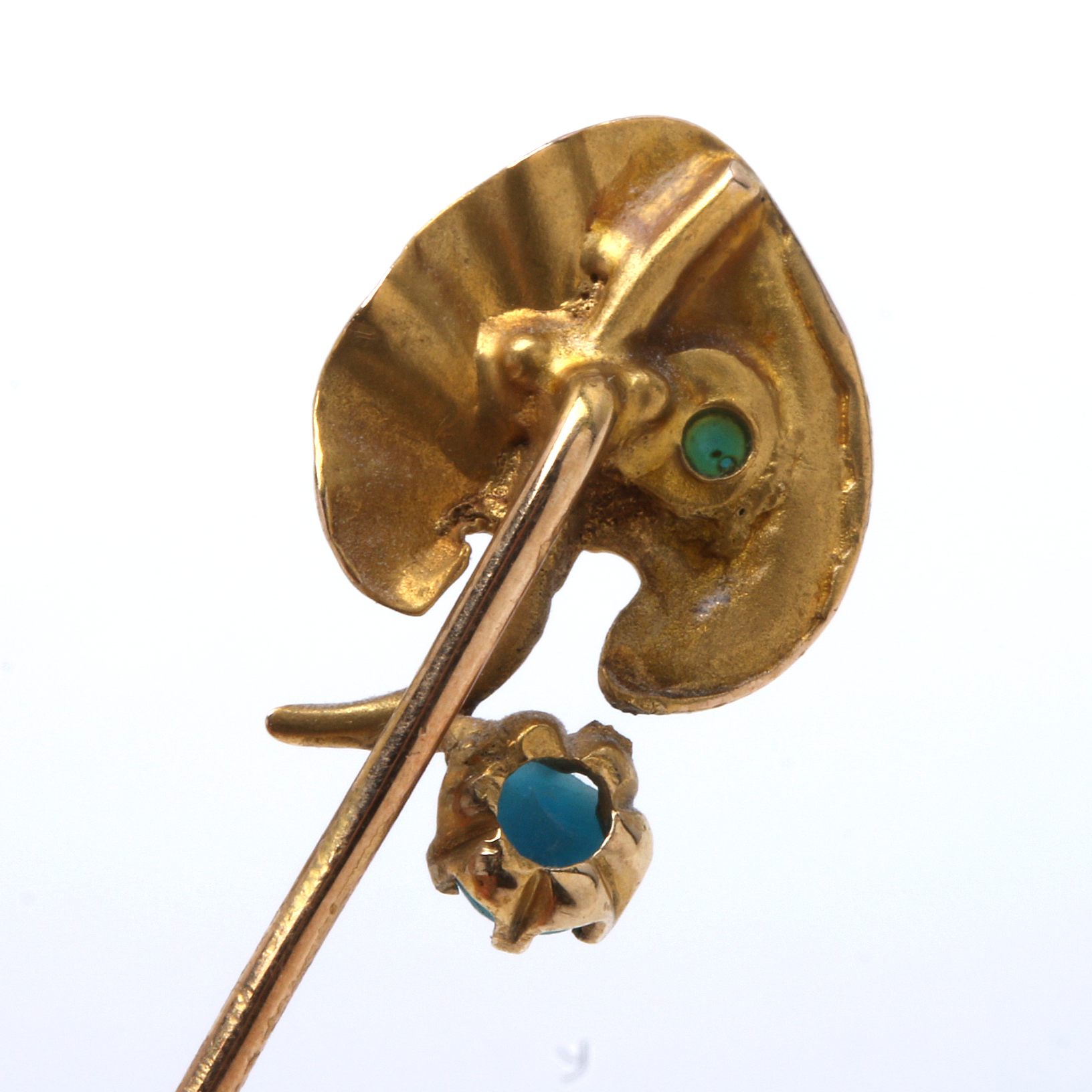 Collection of Seven Antique 14K Yellow Gold Stick Pins