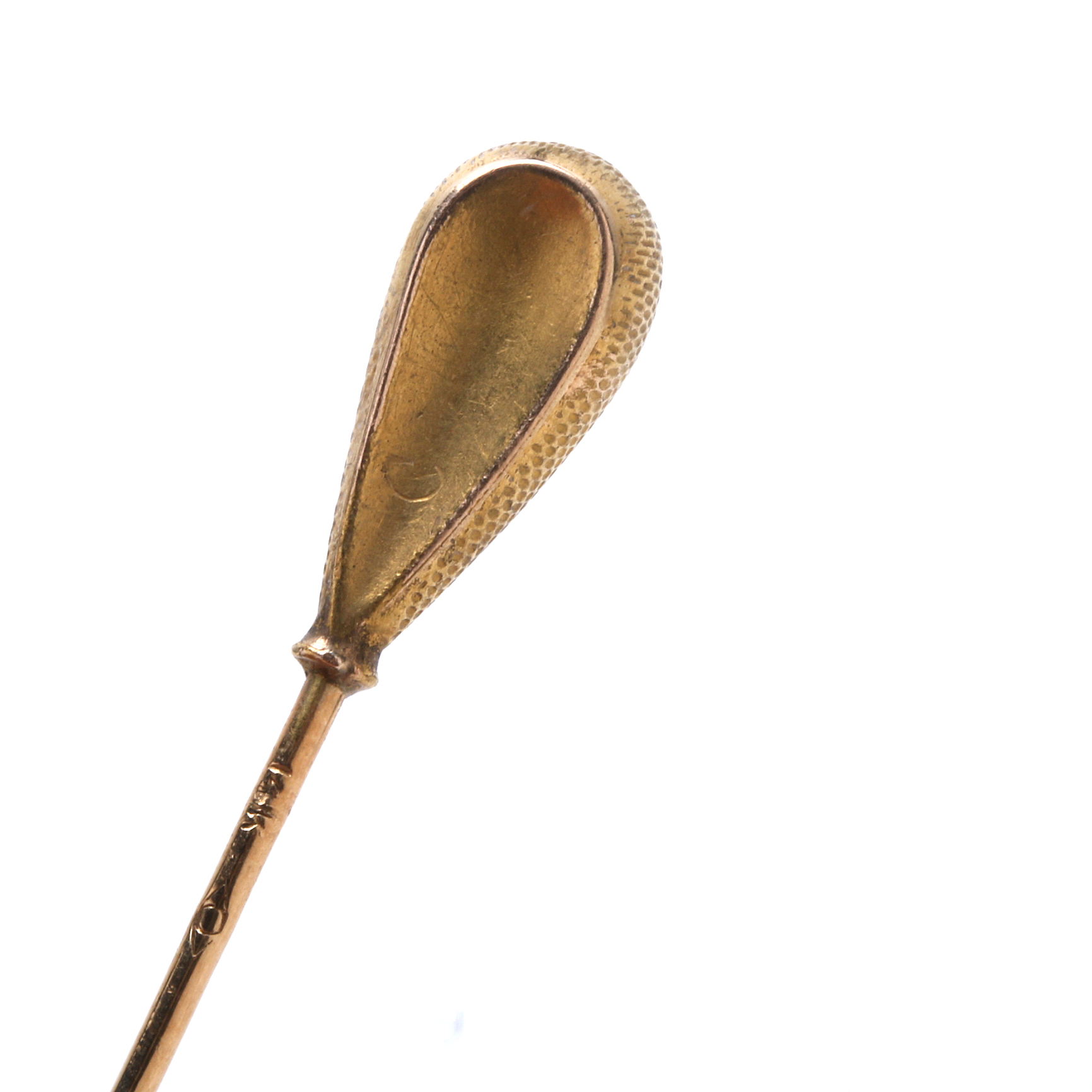 Collection of Seven Antique 14K Yellow Gold Stick Pins