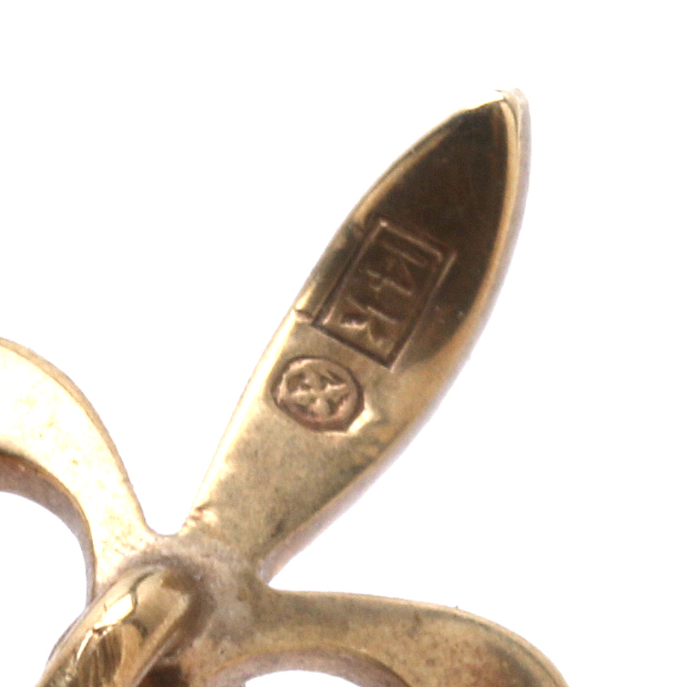 Collection of Seven Antique 14K Yellow Gold Stick Pins