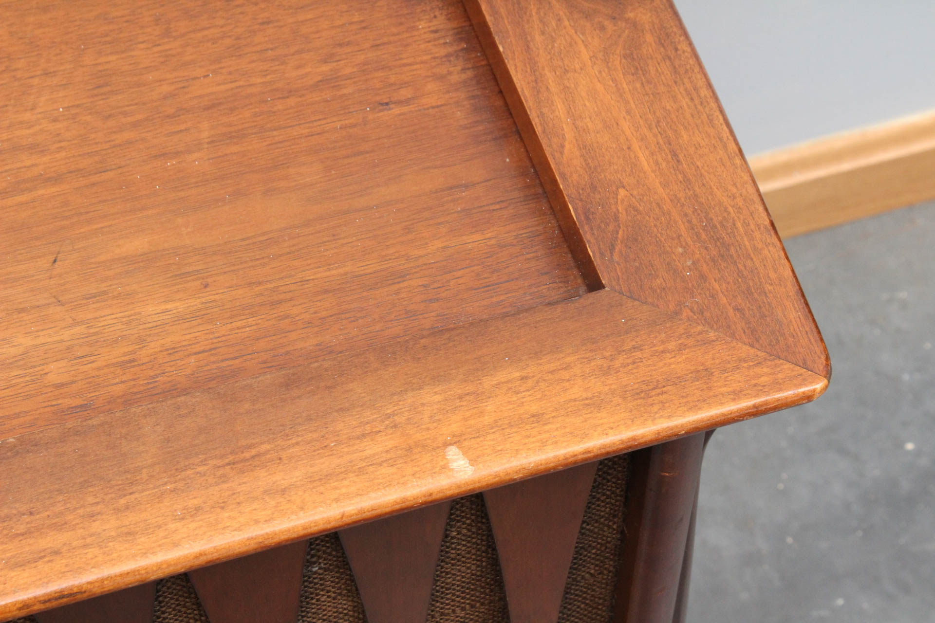 Mid Century Modern RCA Victor Victrola Stereo Console