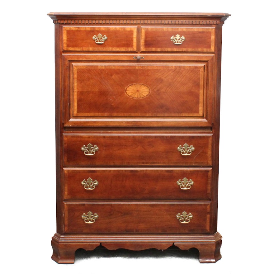Federal Style Secretary Chest of Drawers