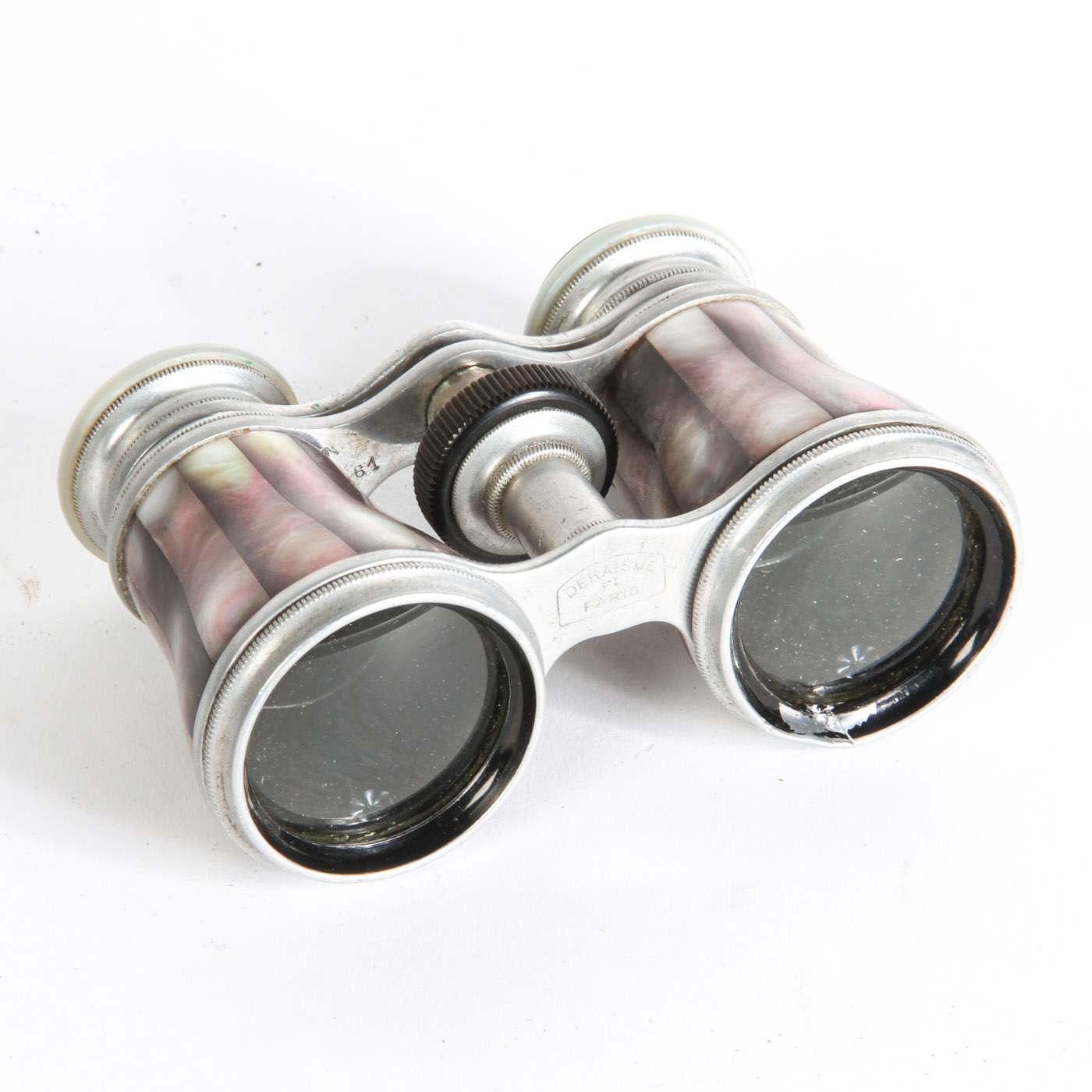 Vintage Mother of Pearl Deraisme FI Paris Opera Glasses