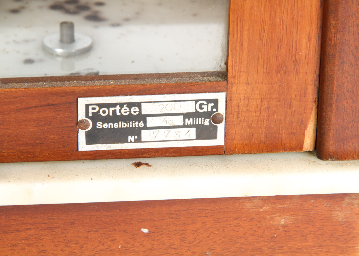 Vintage Prolabo Paris Precision Balance Scale in Case