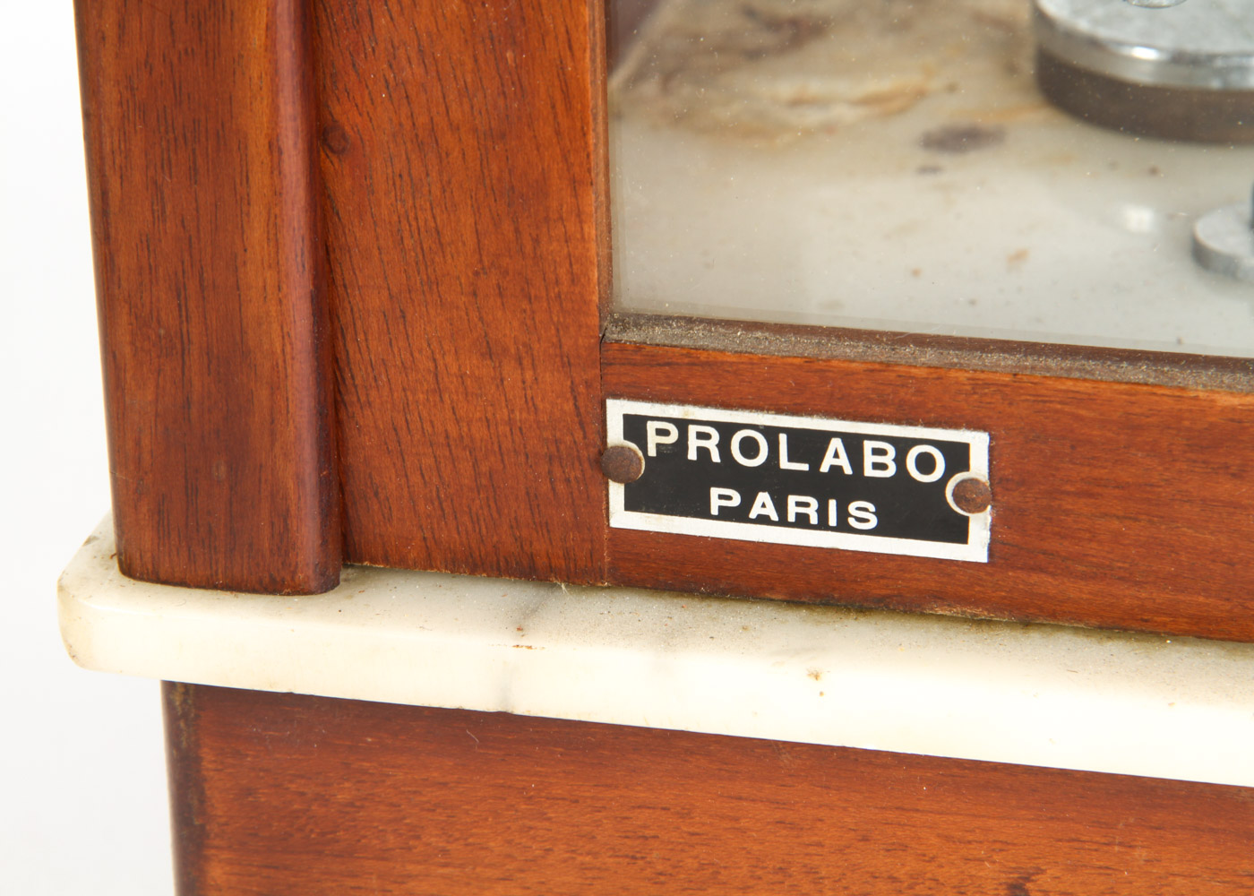 Vintage Prolabo Paris Precision Balance Scale in Case