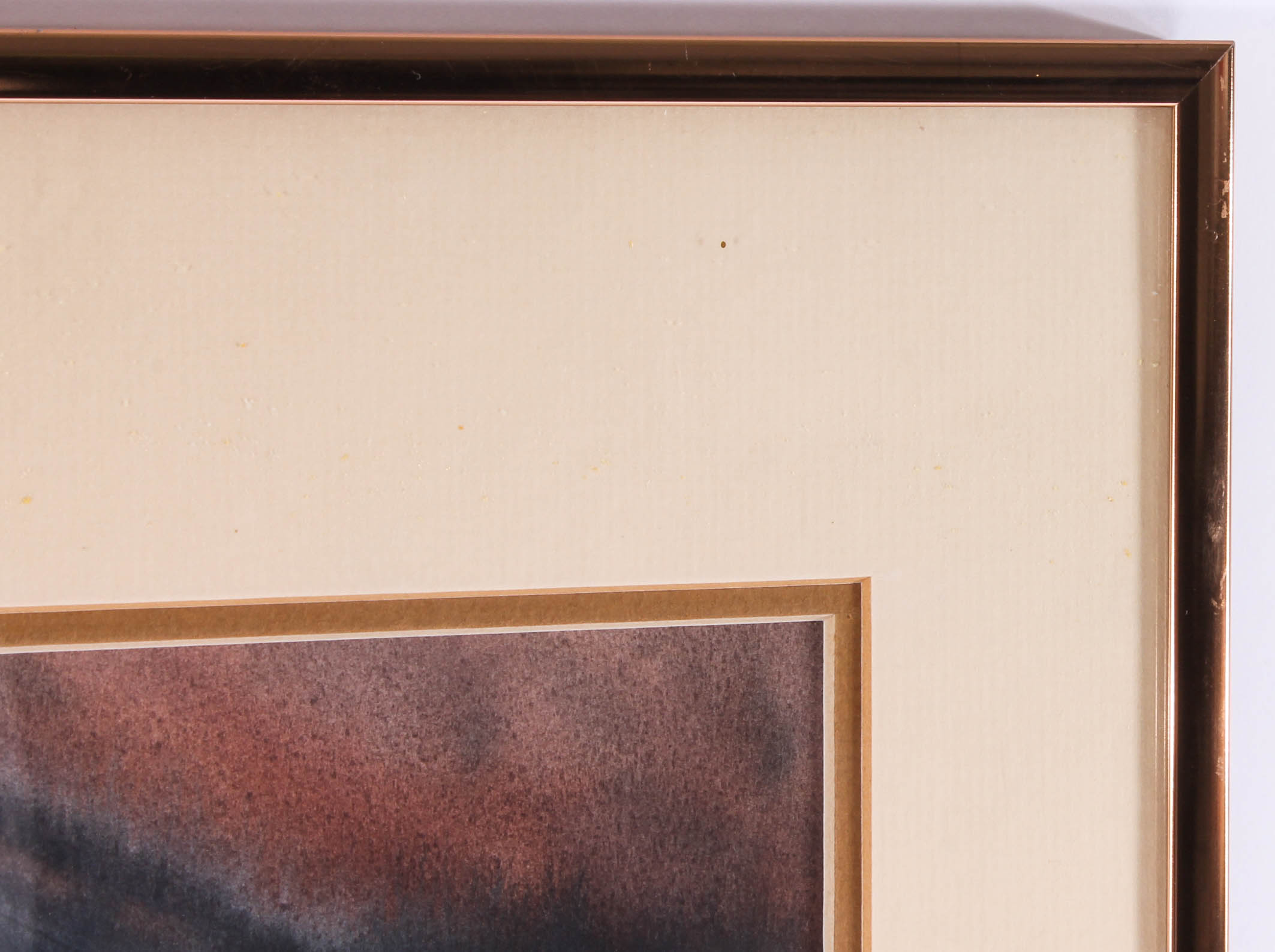 Vintage Coleen Bobinac Watercolor Painting "Cliff Palace Ruins"