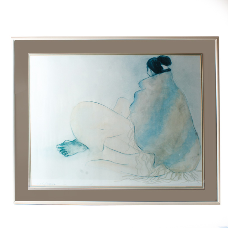 After R.C. Gorman Framed Offset Lithograph