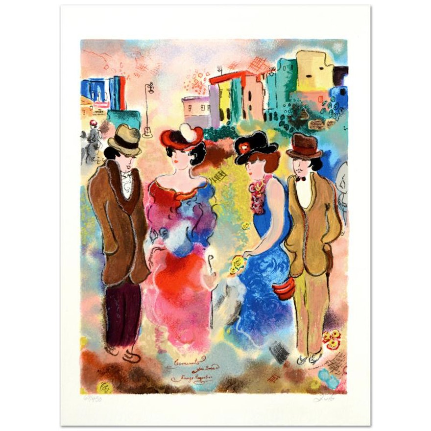 Zule "Two Couples" Limited Edition Serigraph
