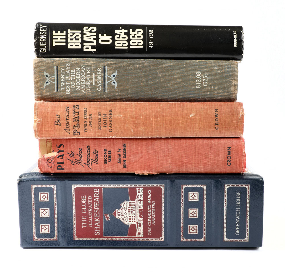 Assortment of Vintage Hardcover Play Collections including Shakespeare