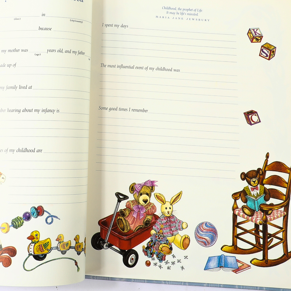 Boyd Bear, High Chair, and Raggedy Andy Doll