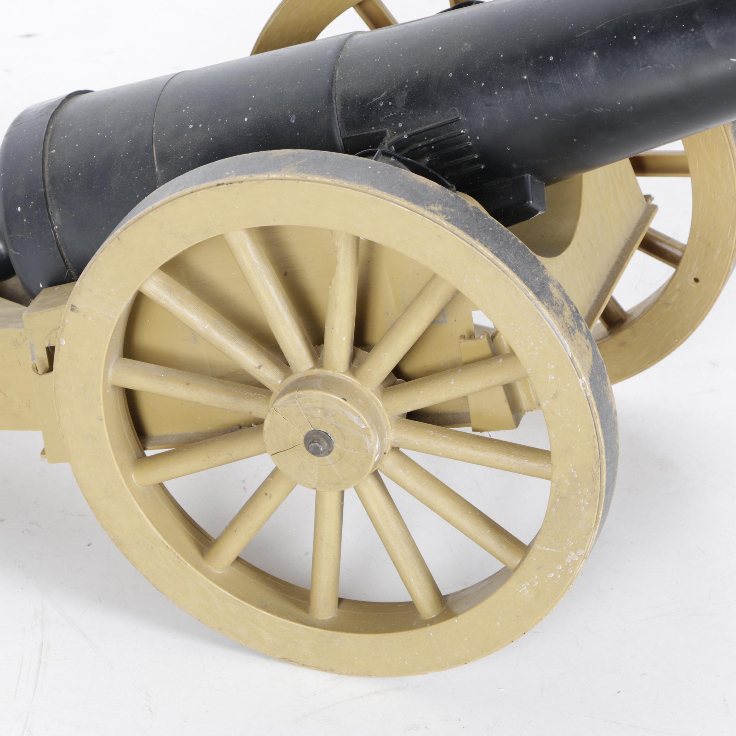 Johnny Reb Plastic Toy Cannon