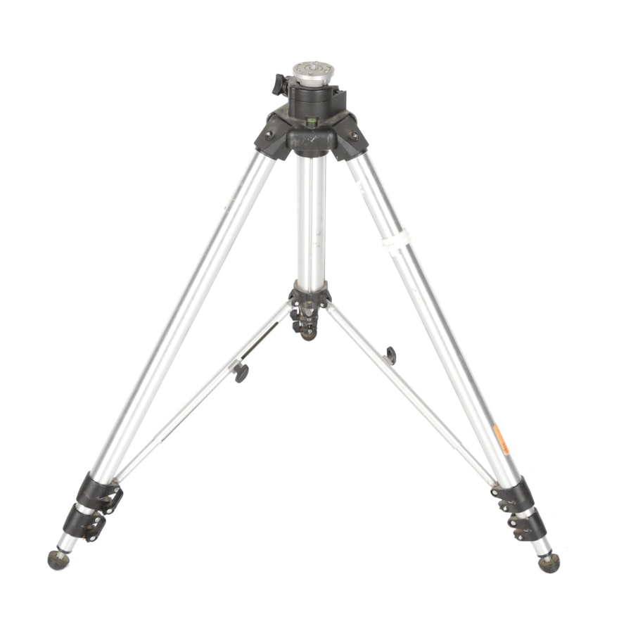 Silver Tone and Black Tripod