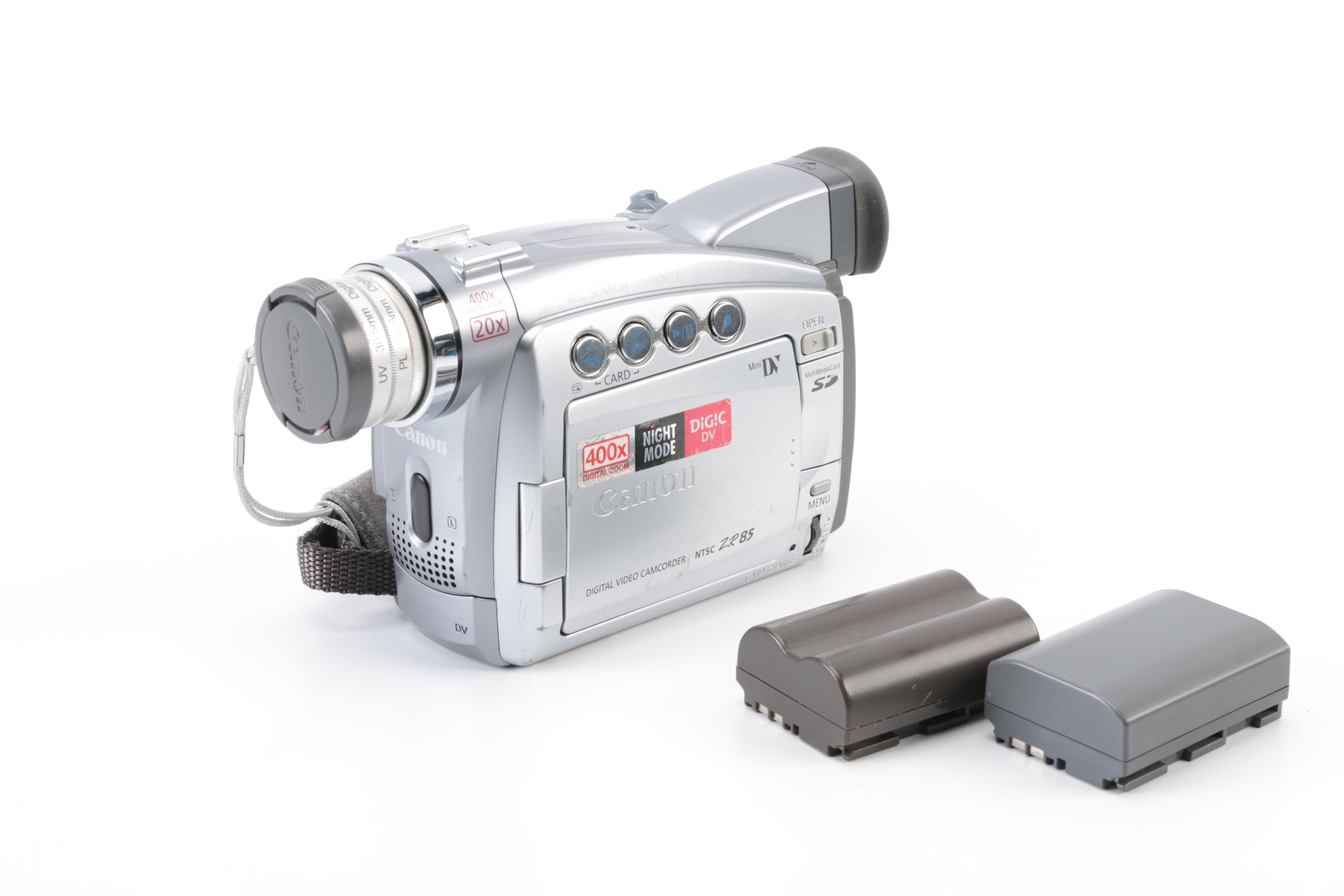 Olympus Stylus Camera, Panasonic Palmcorder, Canon  Camcorder and Equipment