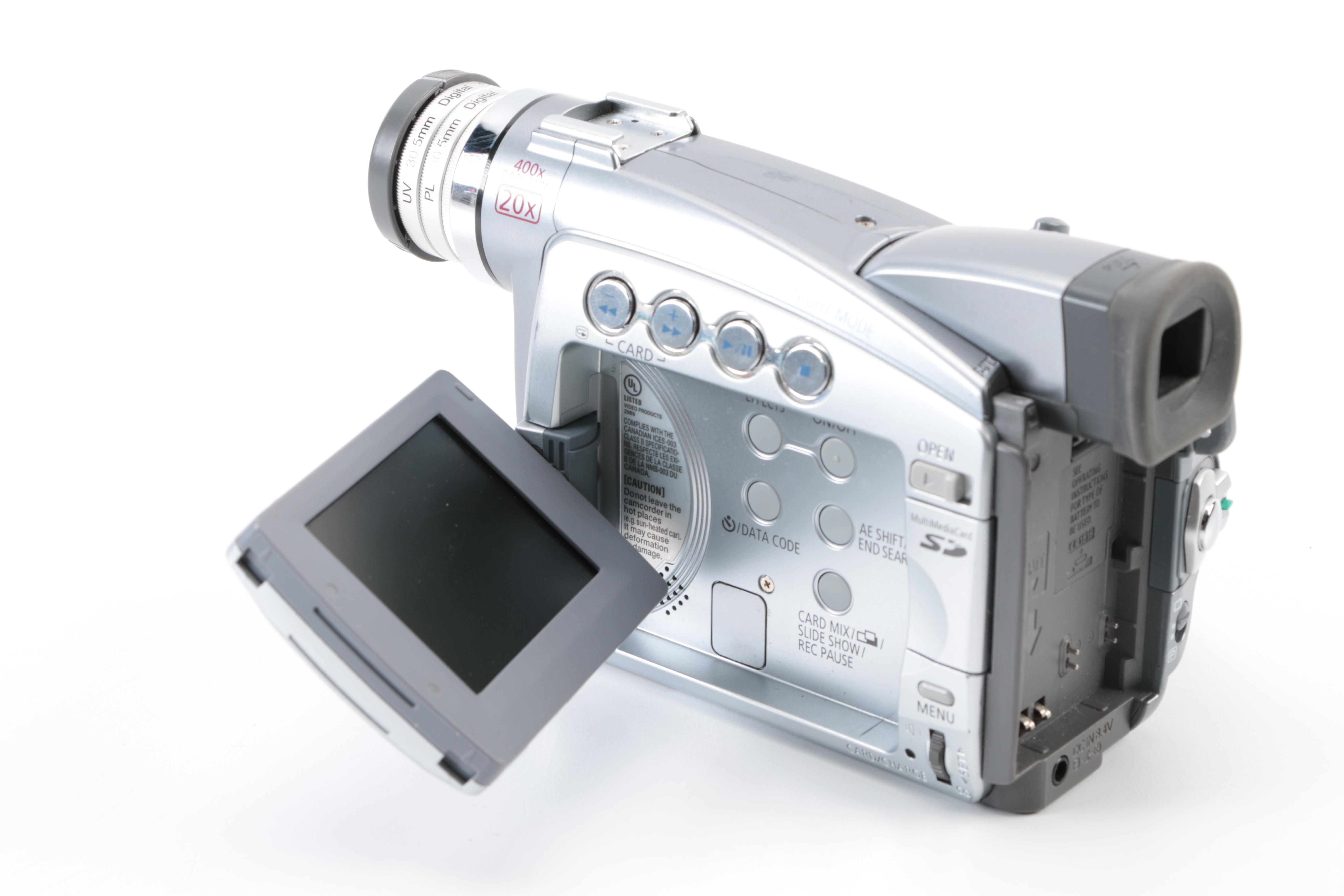 Olympus Stylus Camera, Panasonic Palmcorder, Canon  Camcorder and Equipment