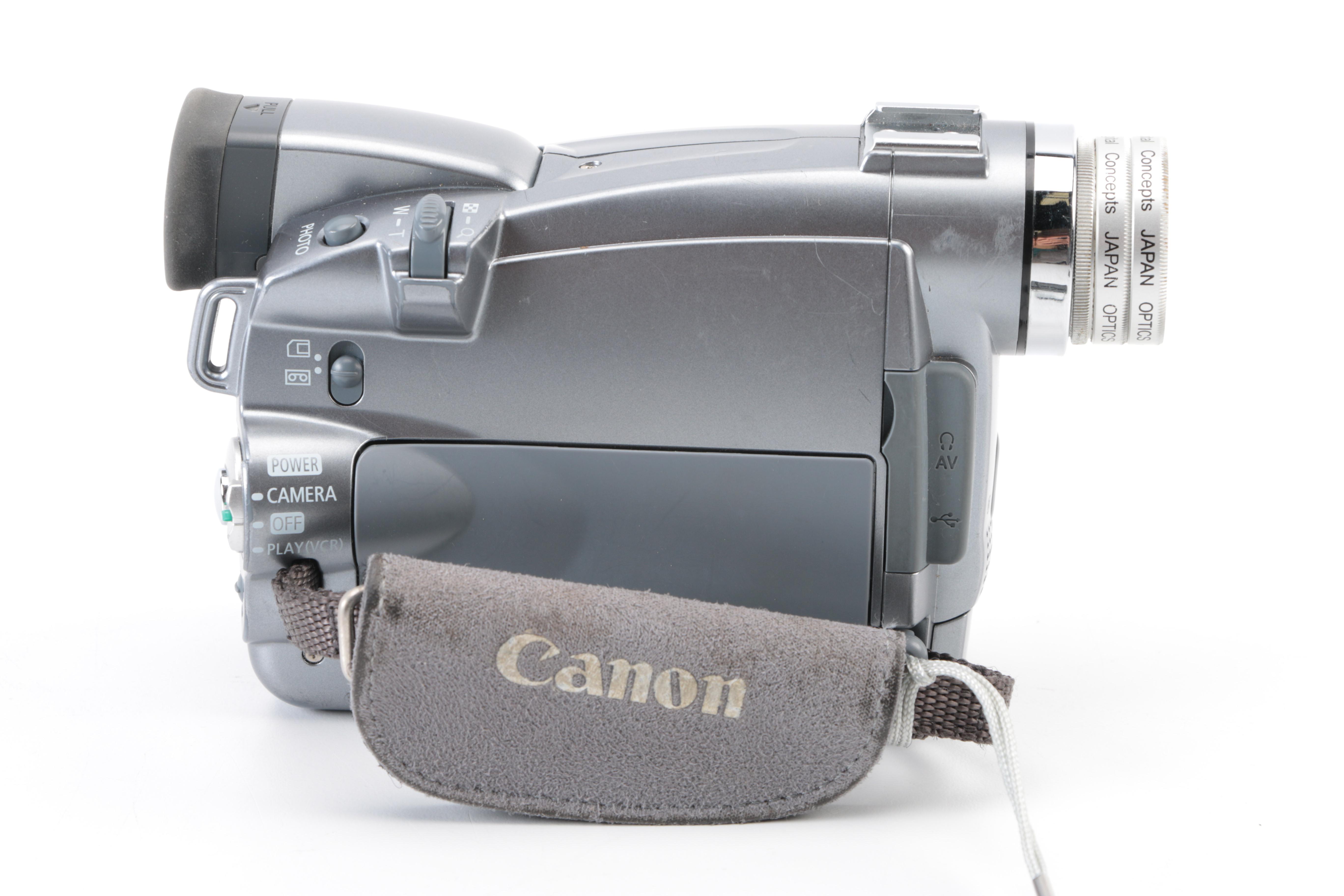 Olympus Stylus Camera, Panasonic Palmcorder, Canon  Camcorder and Equipment