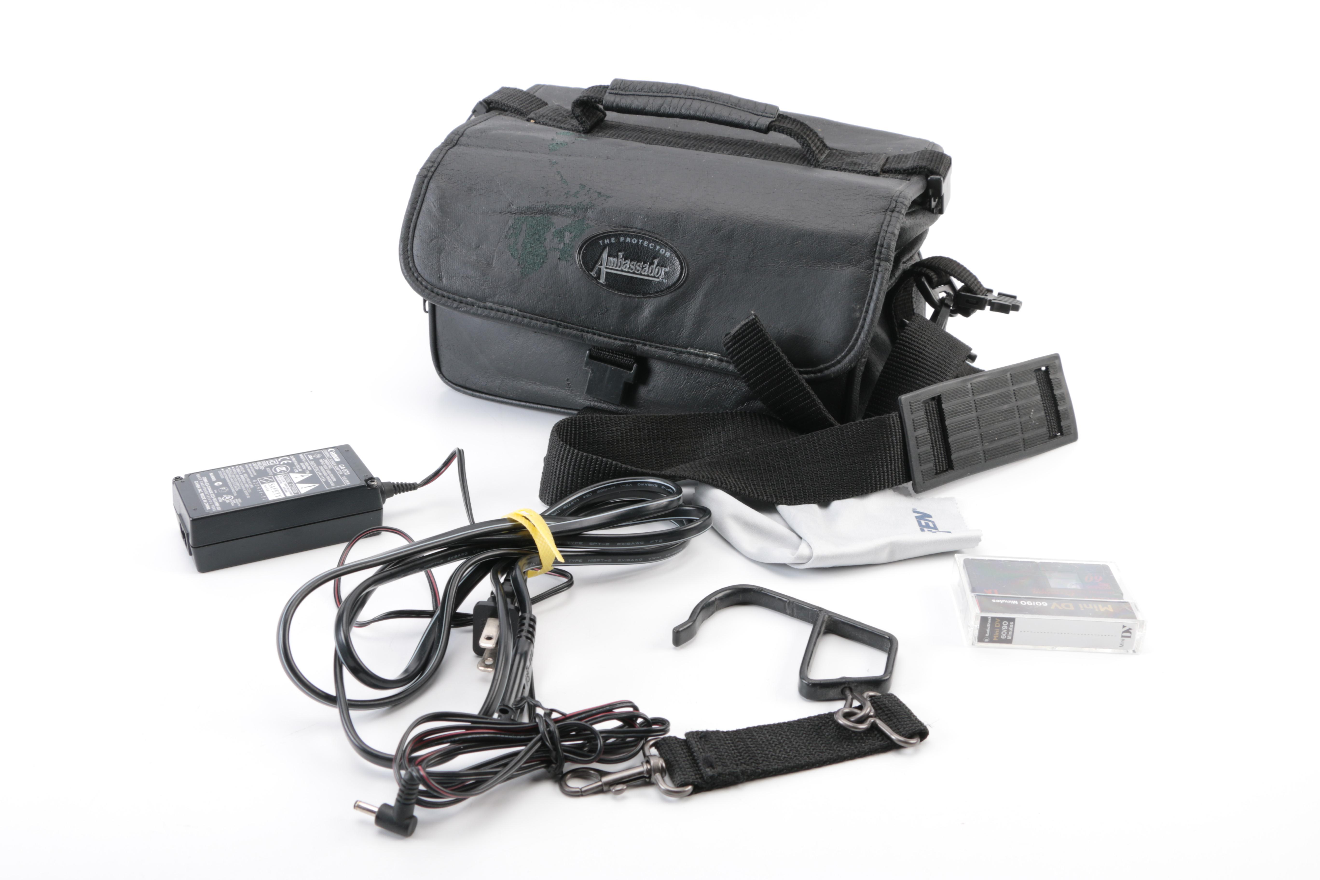 Olympus Stylus Camera, Panasonic Palmcorder, Canon  Camcorder and Equipment