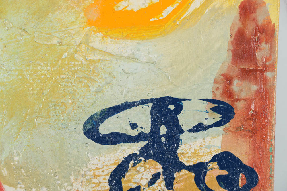 Jackie Holland Berkley Acrylic Painting on Canvas "Pears III"