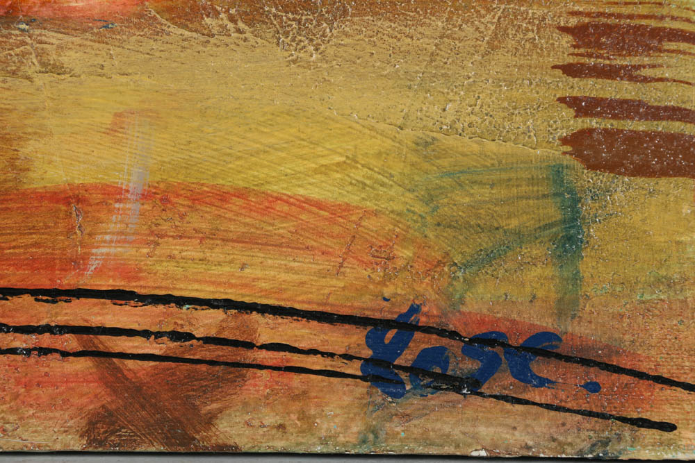 Jackie Holland Berkley Acrylic Painting on Canvas "Pears III"