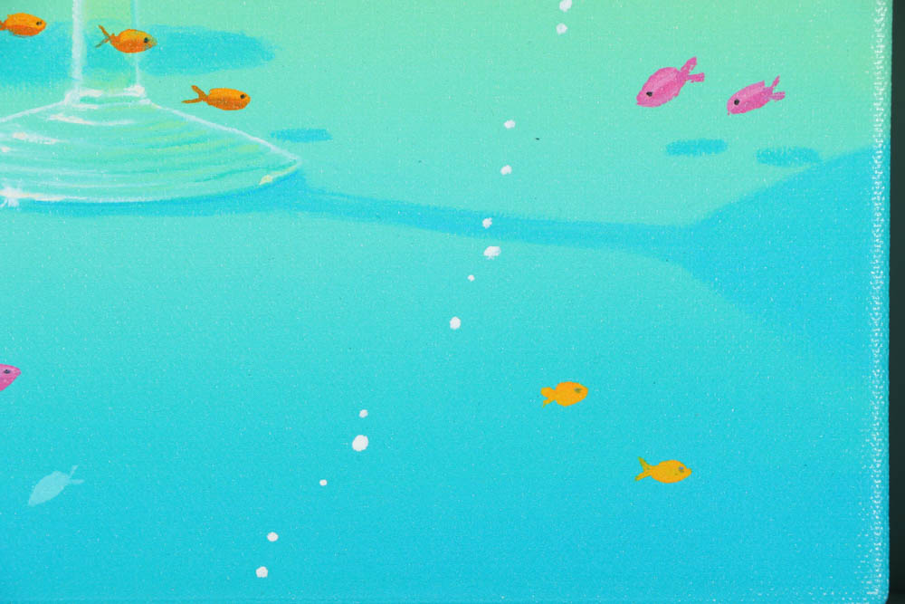 Pair of Kenneth F. Aunchman Signed Limited Edition Giclées on Canvas "All In" and "5 O'Clock Somewhere"