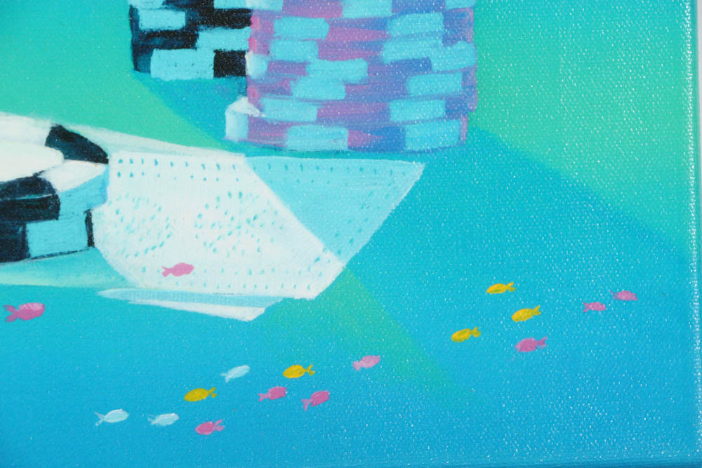 Pair of Kenneth F. Aunchman Signed Limited Edition Giclées on Canvas "All In" and "5 O'Clock Somewhere"