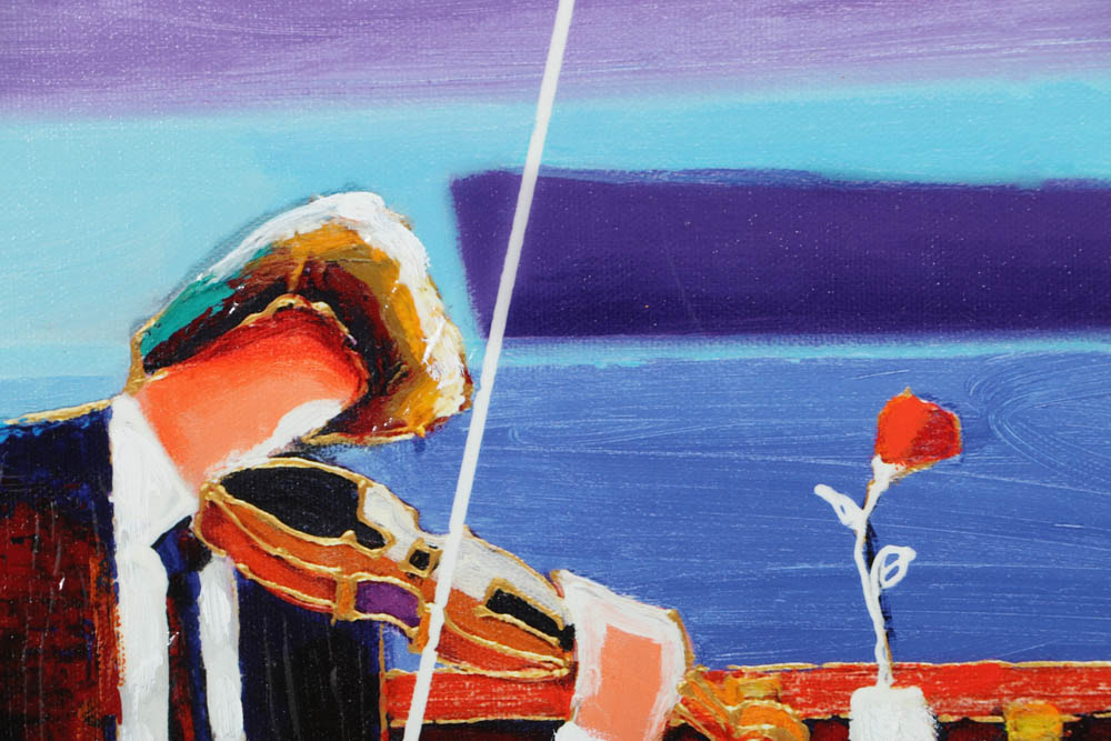 Charles Lee Limited Edition Giclee on Canvas "A Song for Us"