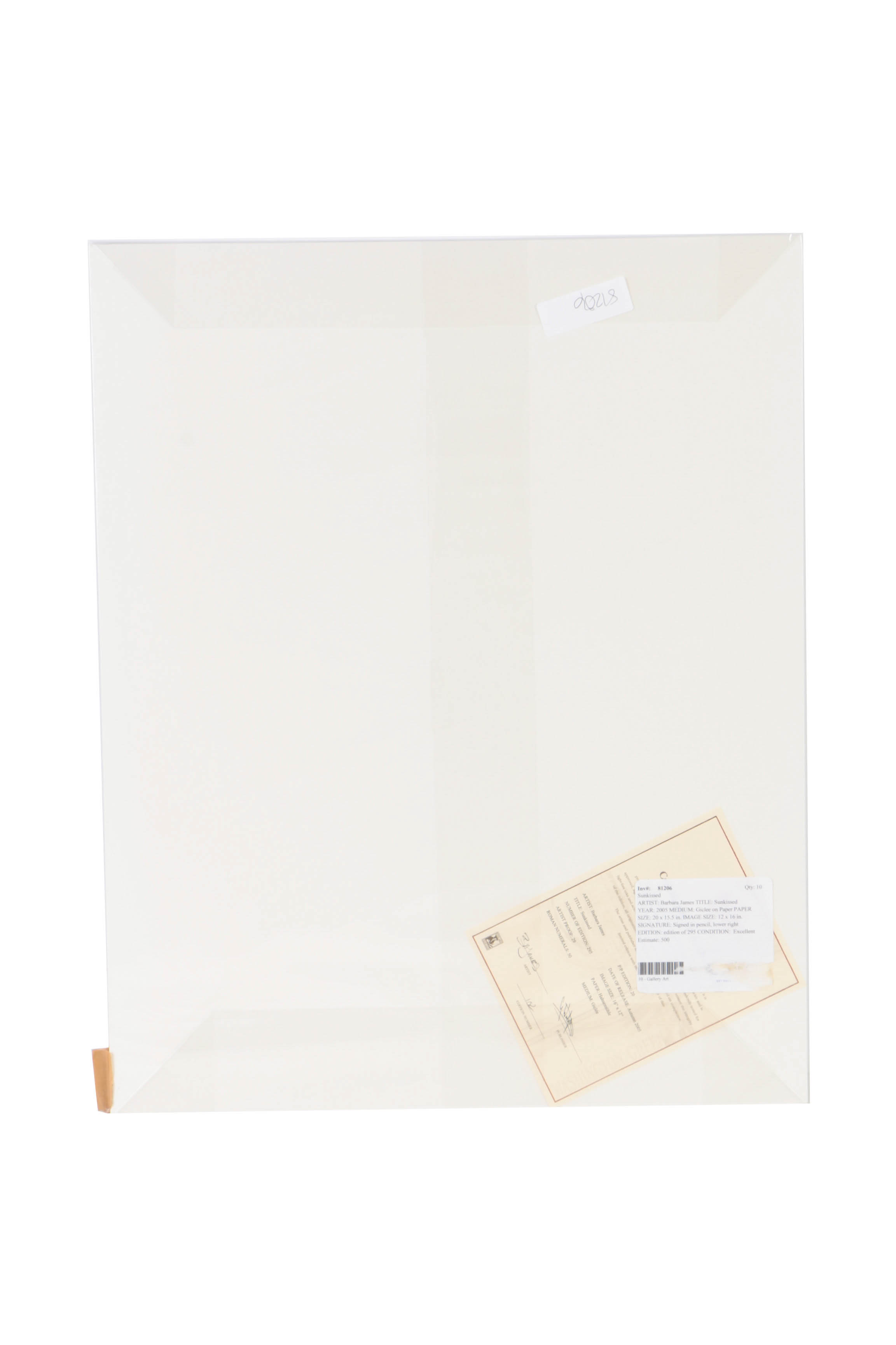 Barbara James Signed Limited Edition Giclée on Paper "Sunkissed"