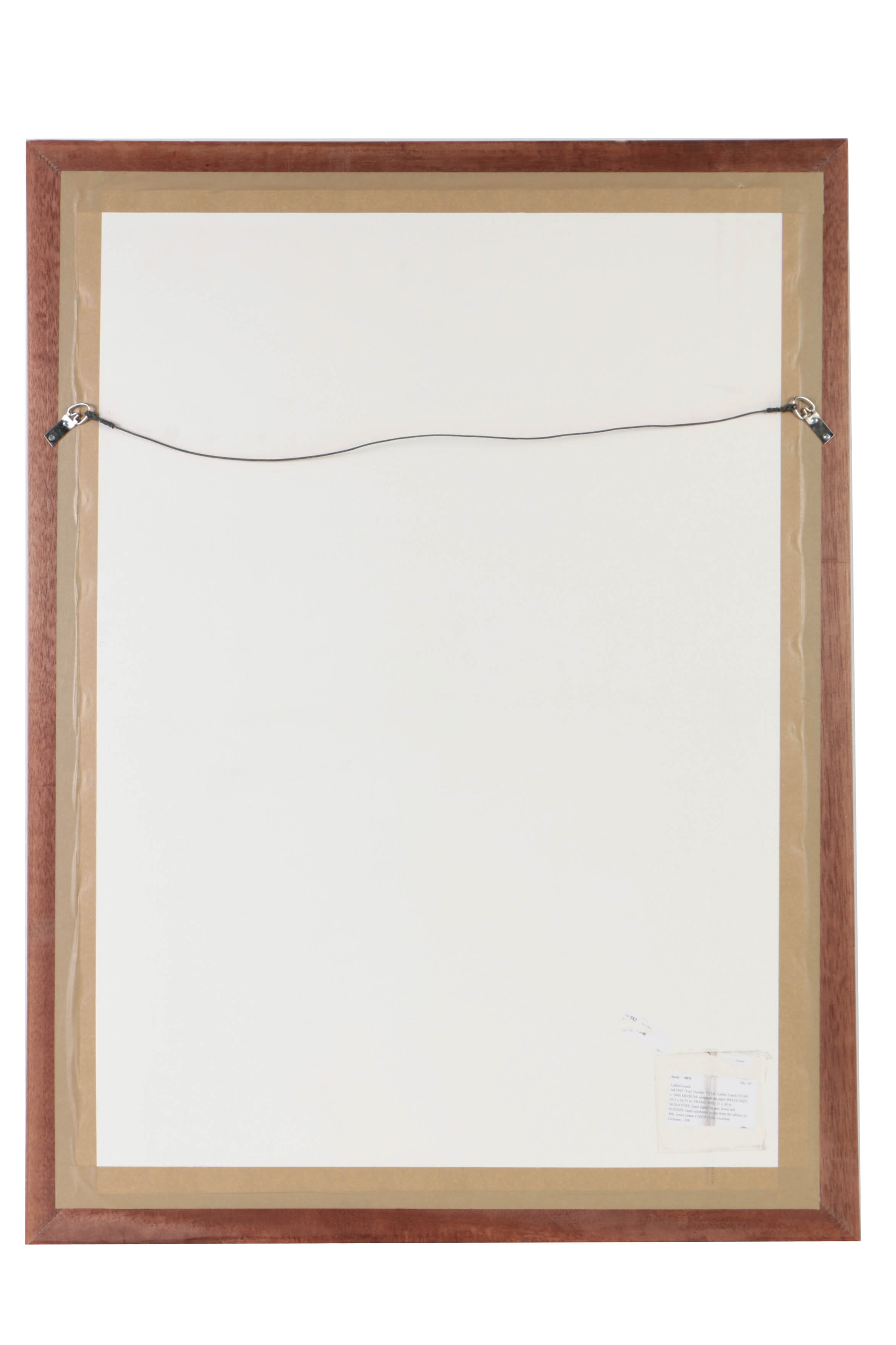 Yuri Tremler Limited Edition Serigraph on Paper "Ladies Lunch"