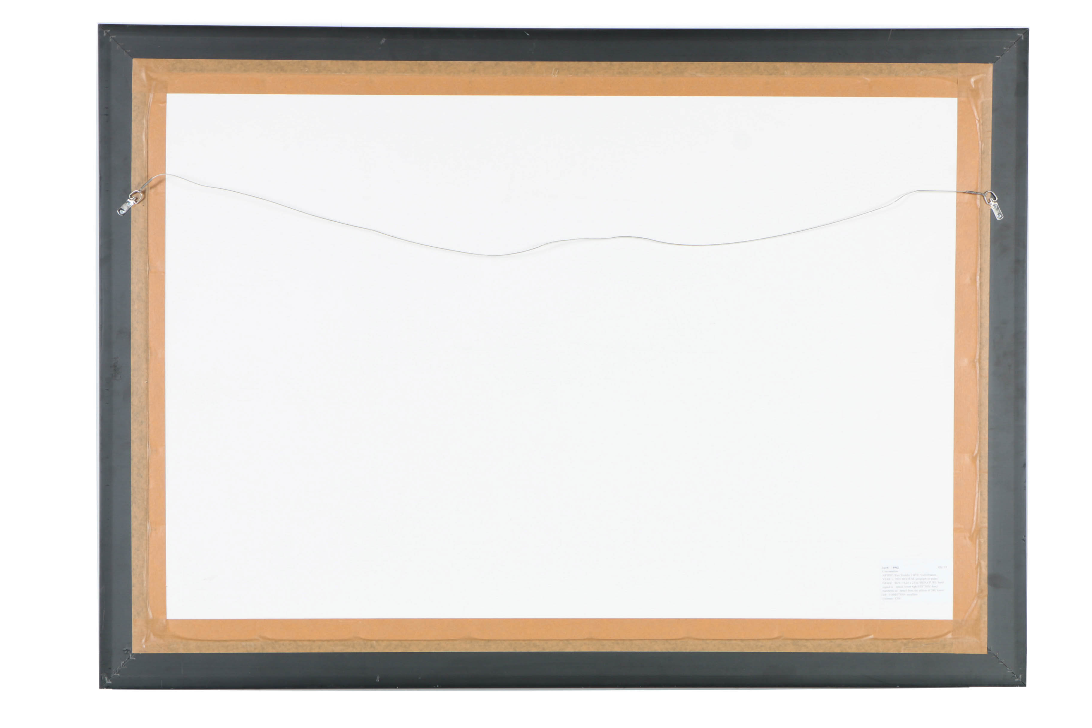 Yuri Tremler Limited Edition Serigraph on Paper "Conversation"