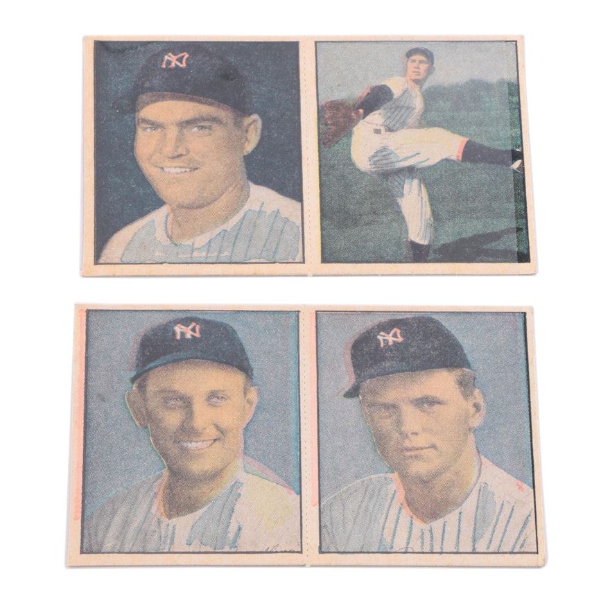 1951 Berk Ross Hit Parade Baseball Cards