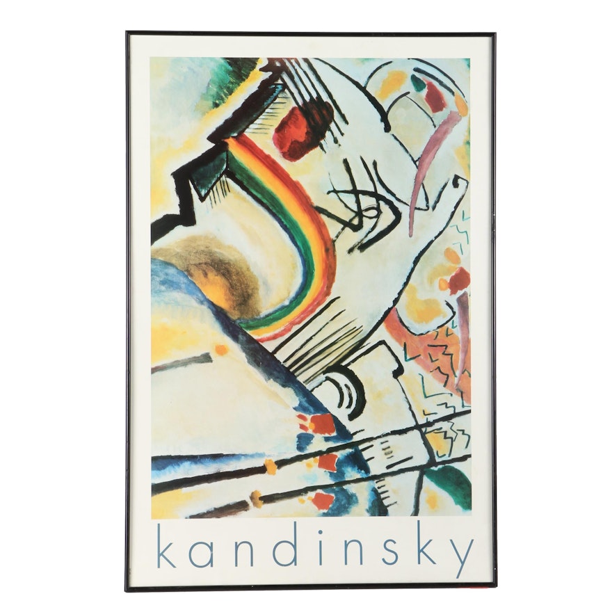 Offset Lithograph After Wassily Kandinsky "Cossacks"