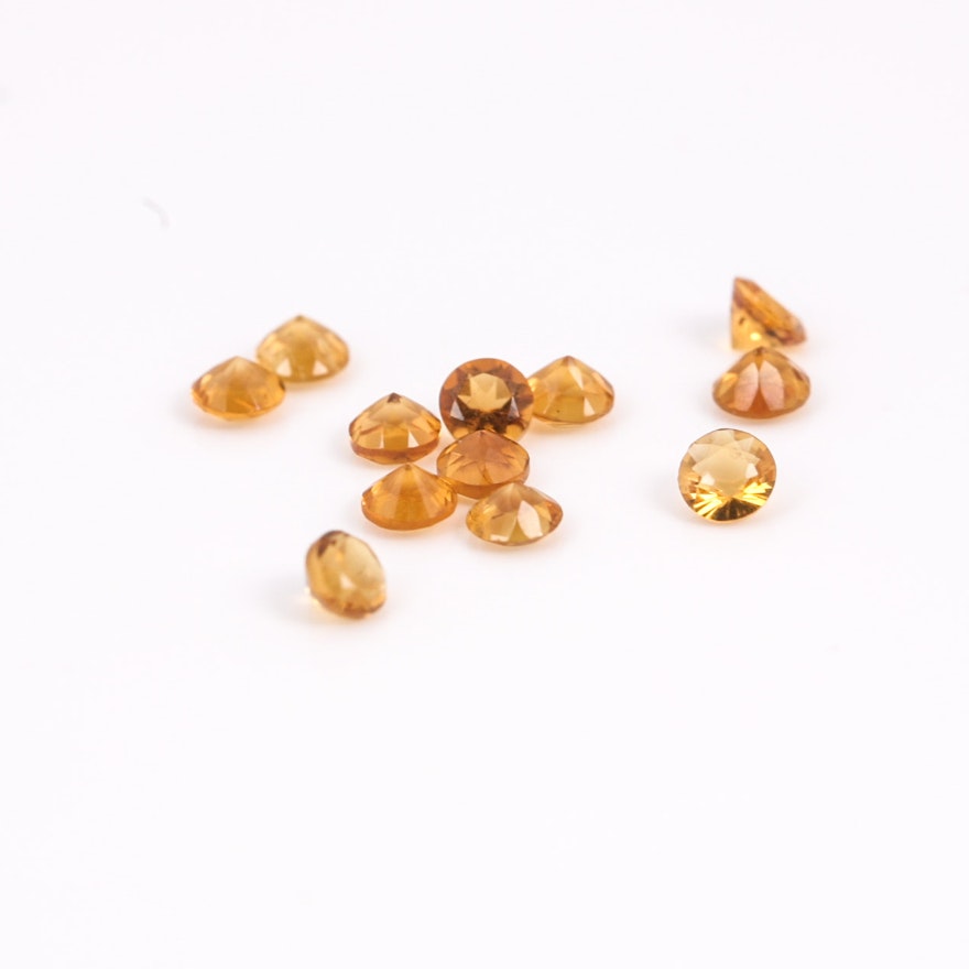 Collection of Loose Citrine