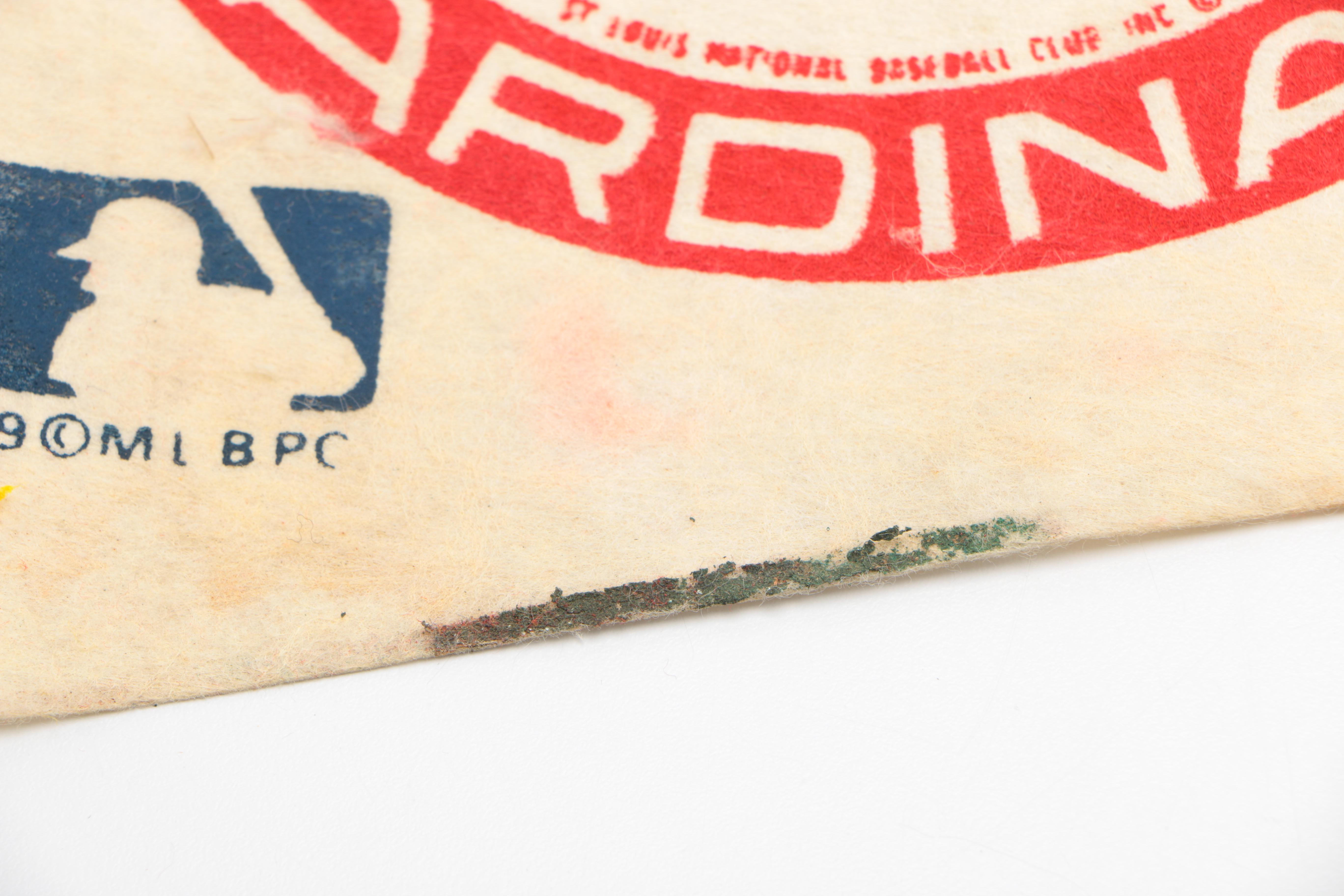 Four Major League Baseball Team Pennants