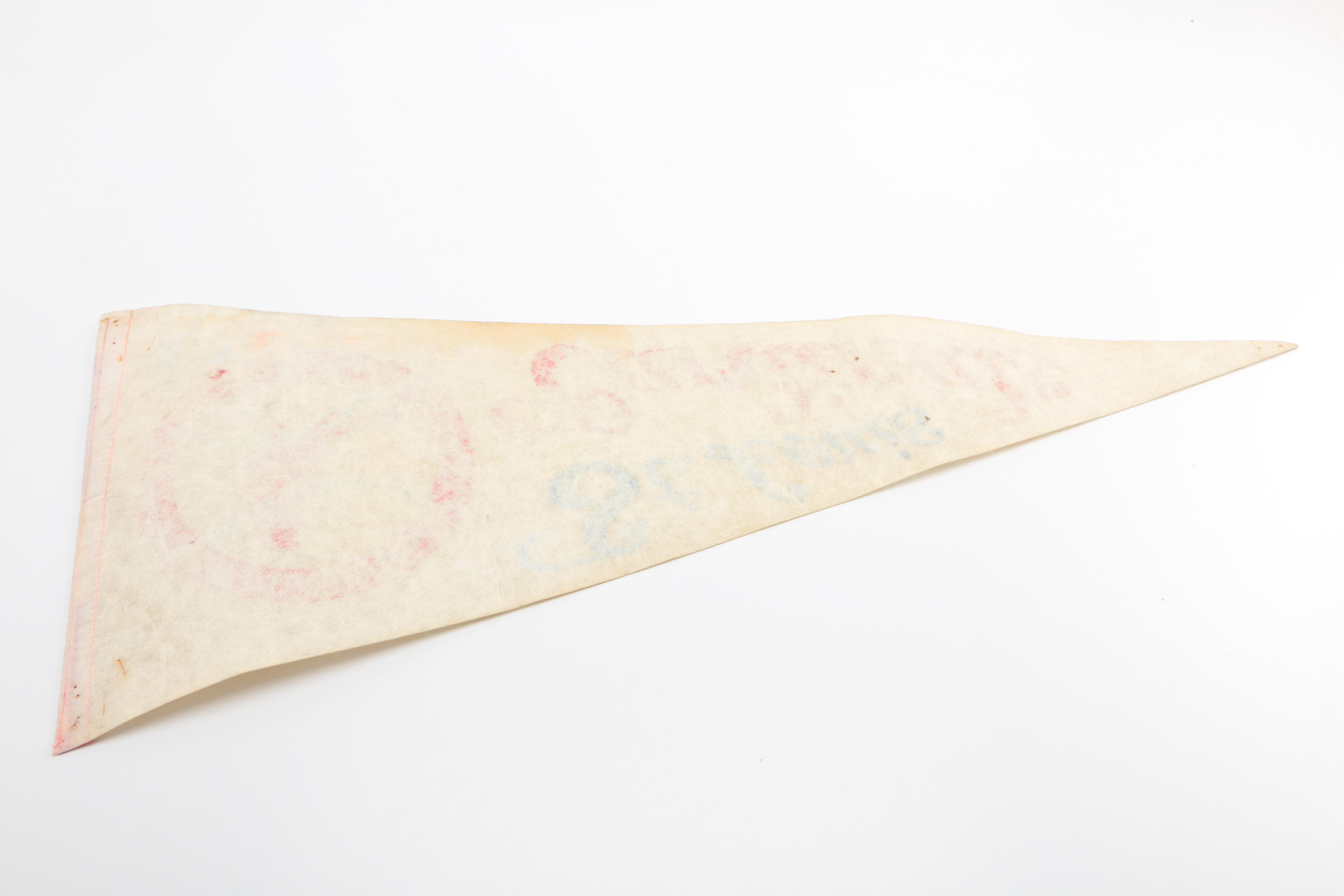 Four Major League Baseball Team Pennants