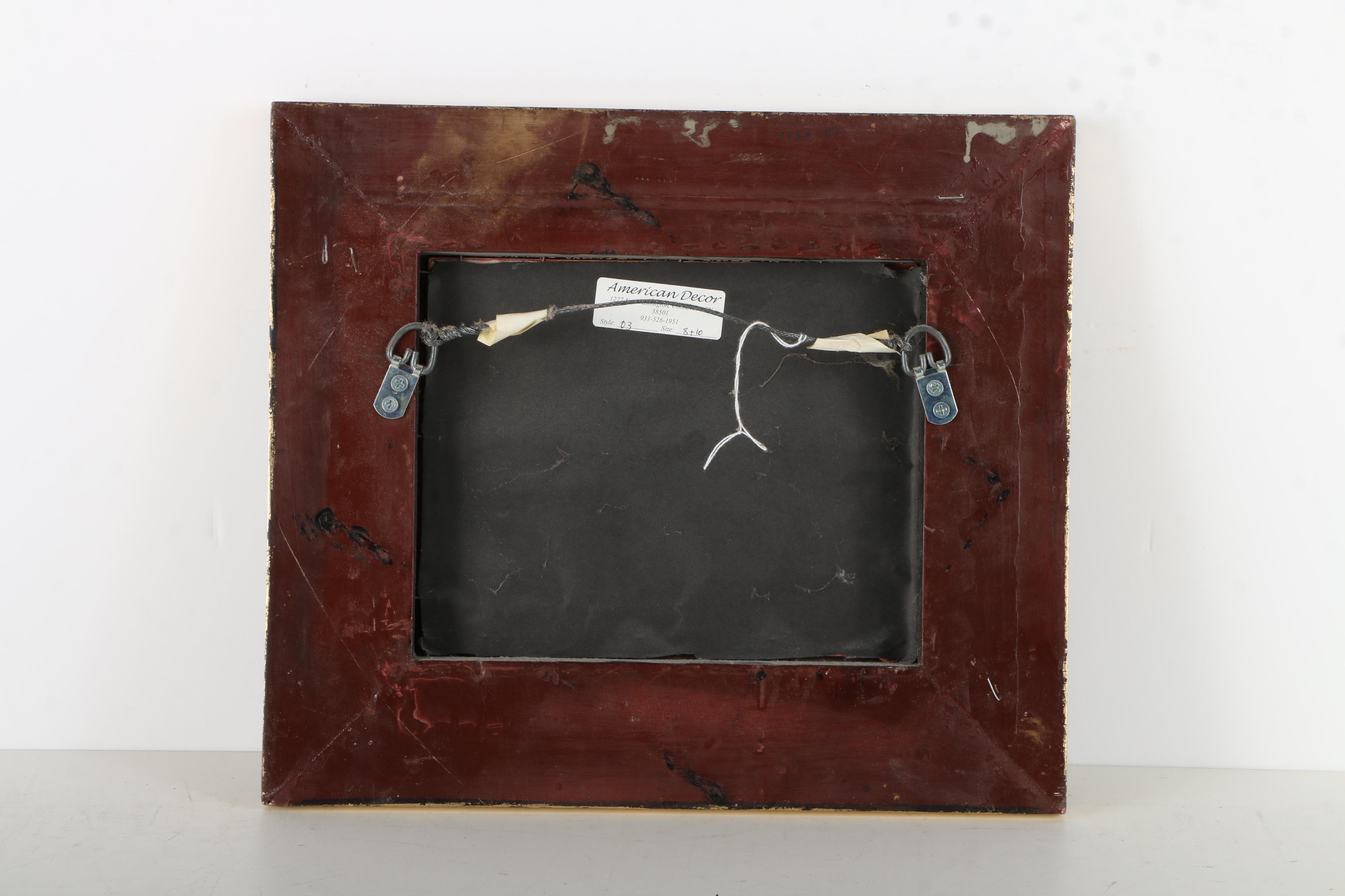 Copy Oil Painting of a Zebra After George Stubbs