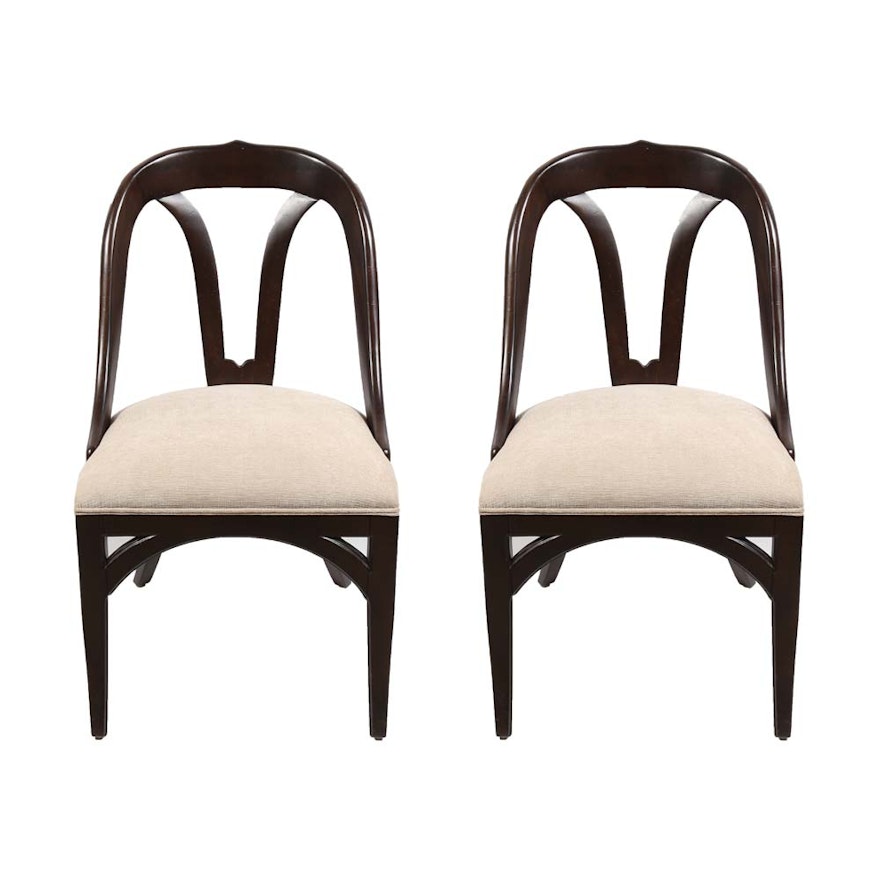 Contemporary Gondola Style Dining Chairs