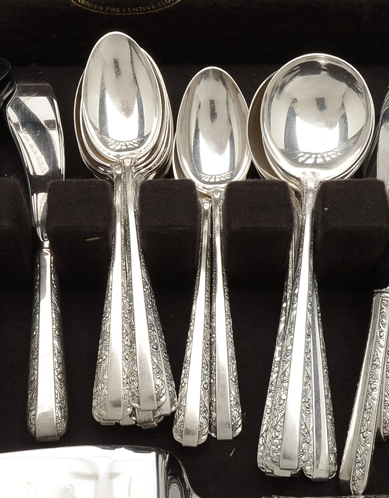 Towle Sterling Silver Flatware in the "Candlelight" Pattern