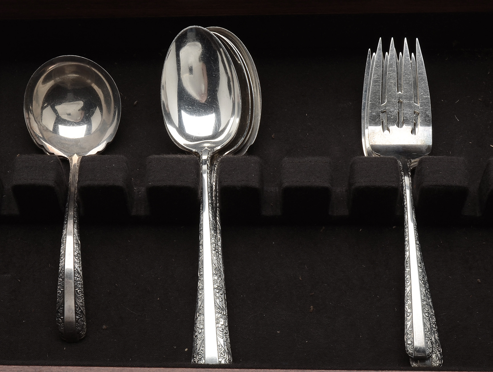 Towle Sterling Silver Flatware in the "Candlelight" Pattern