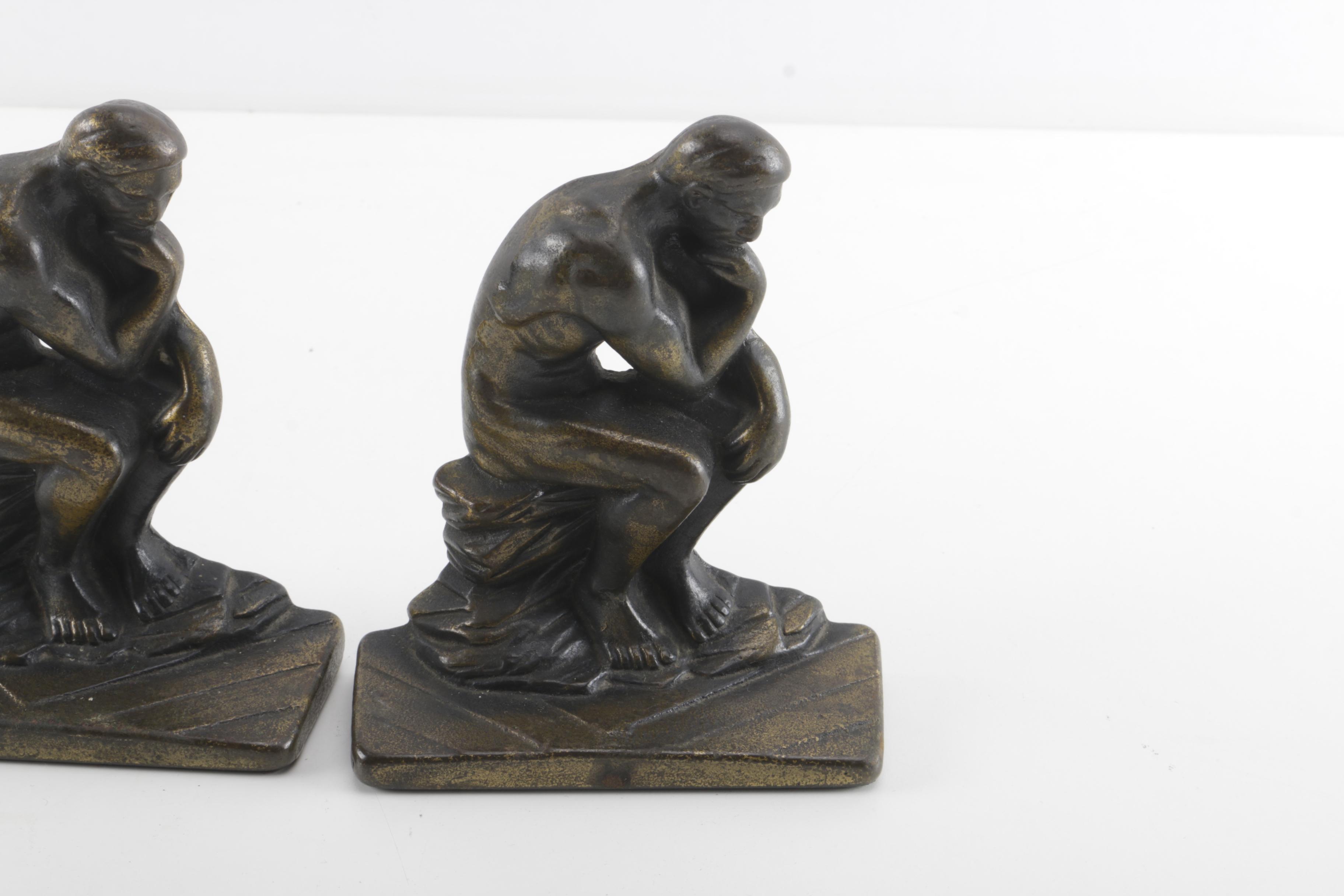 The Thinker Bookends