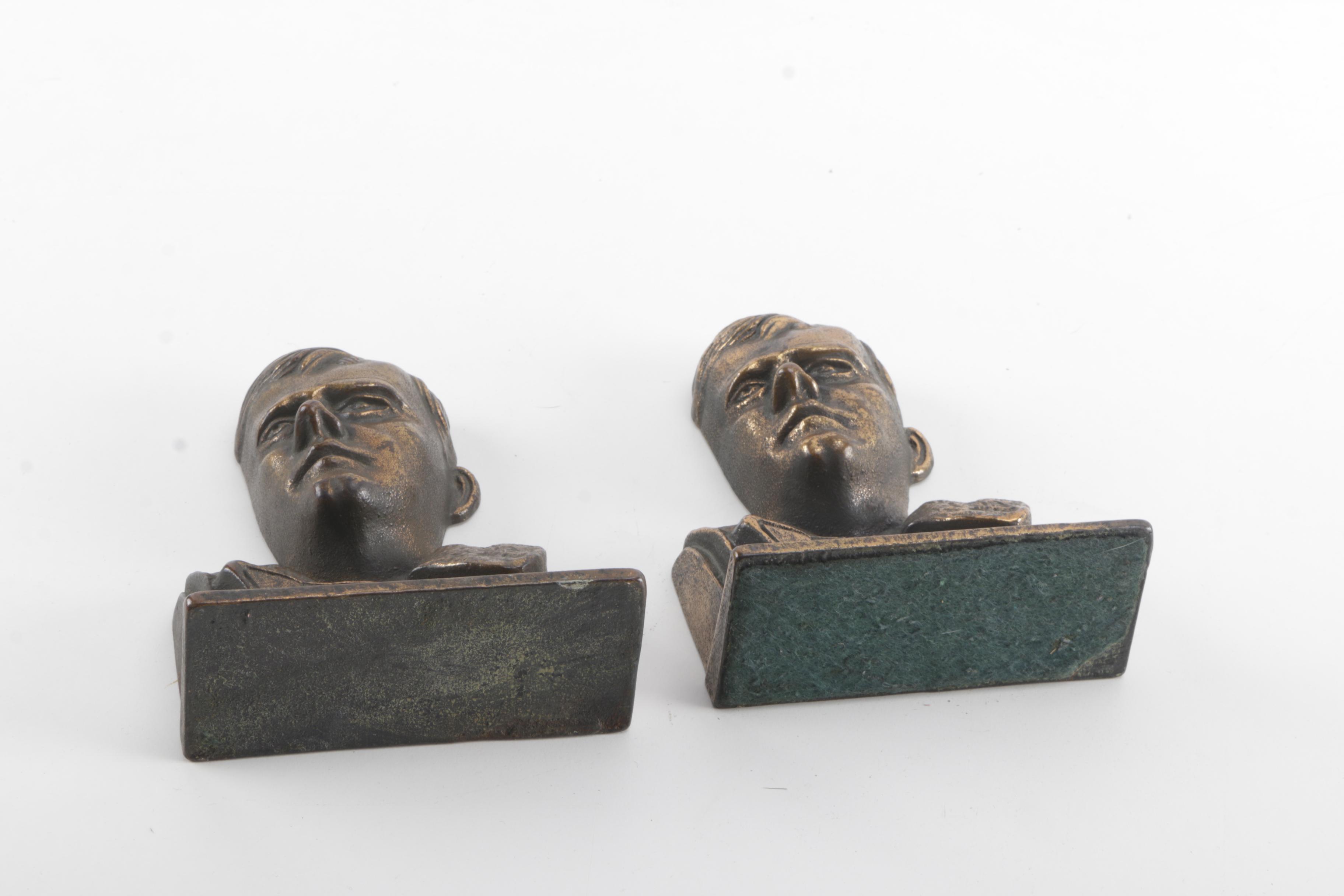 Charles Lindbergh Bookends