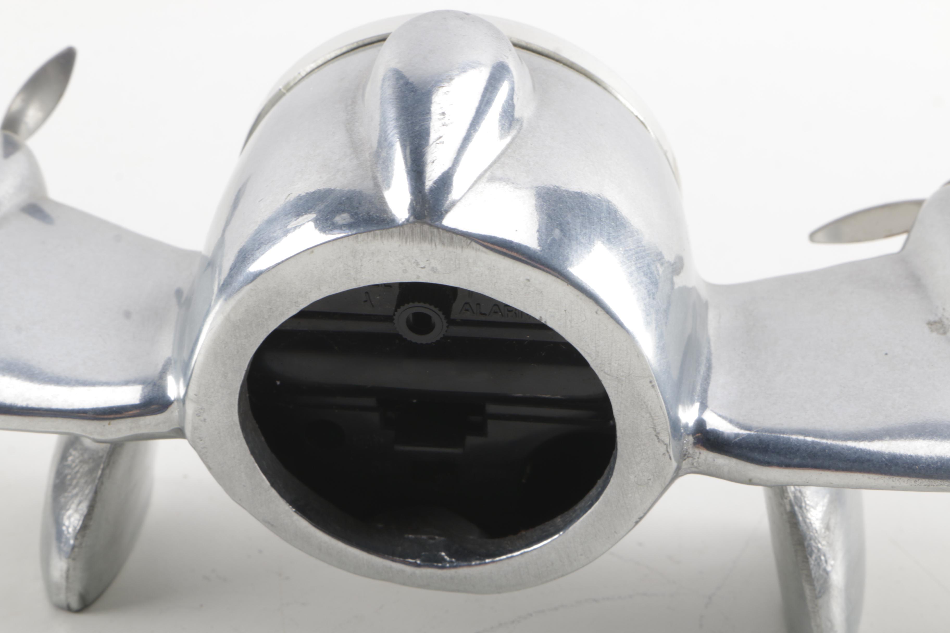 1980s Deco Desk Clock by Sarsaparilla