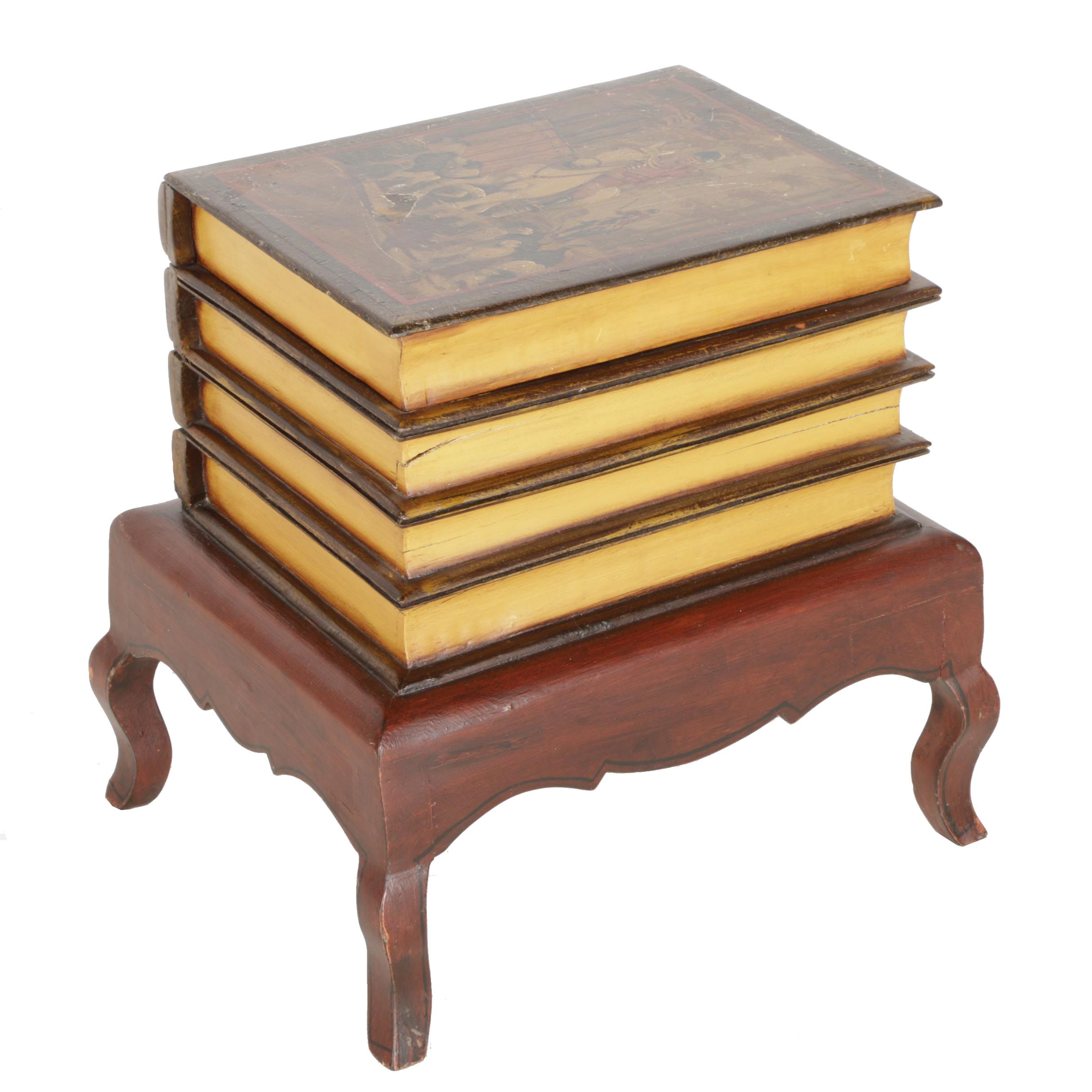 Book-Shaped Storage Chest