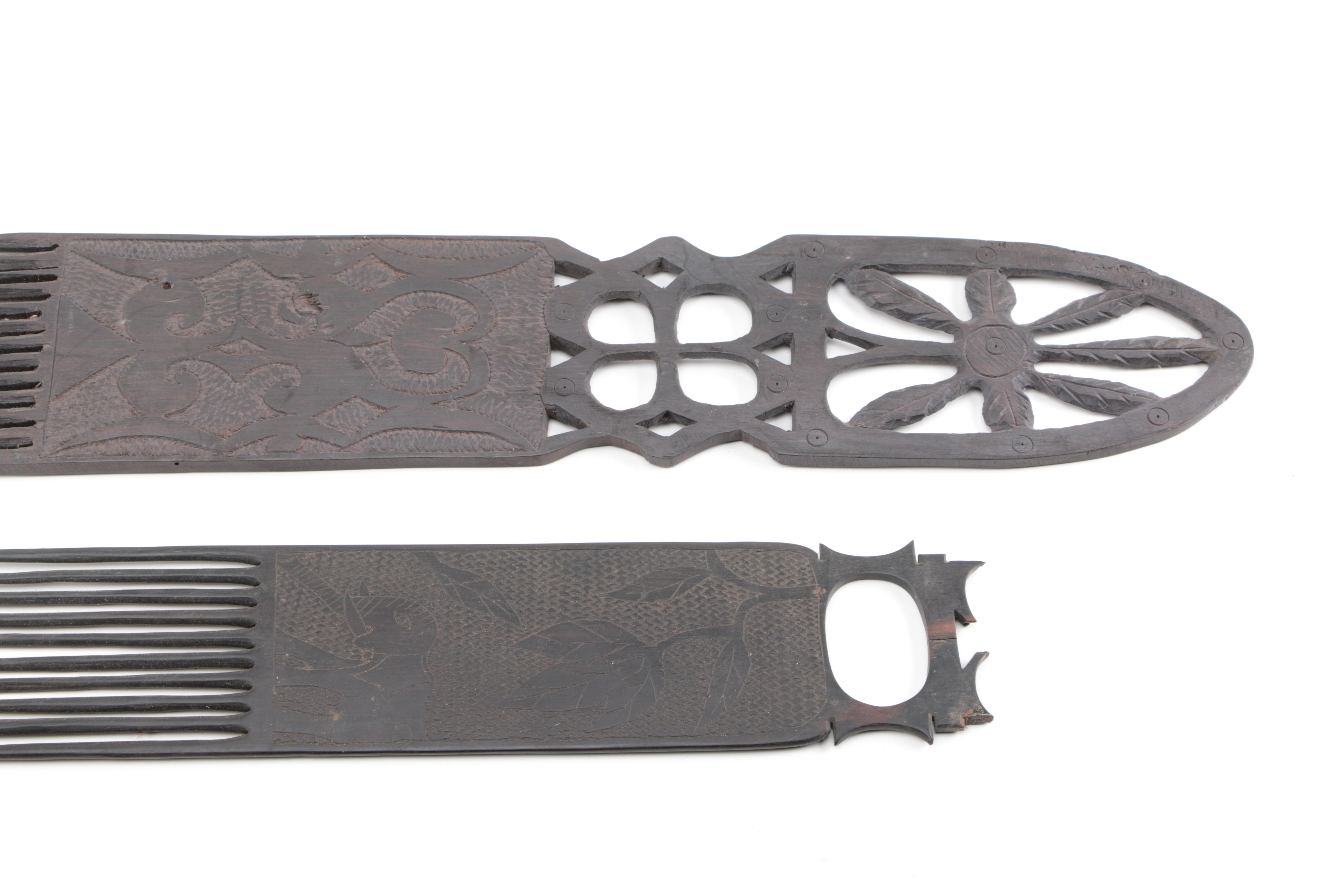 Collection of Vintage Hair Picks