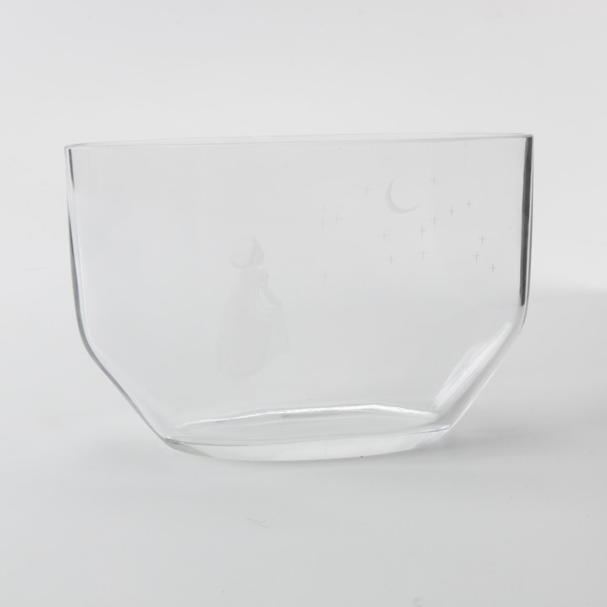 Orrefors "Wish to the Moon" Crystal Vase