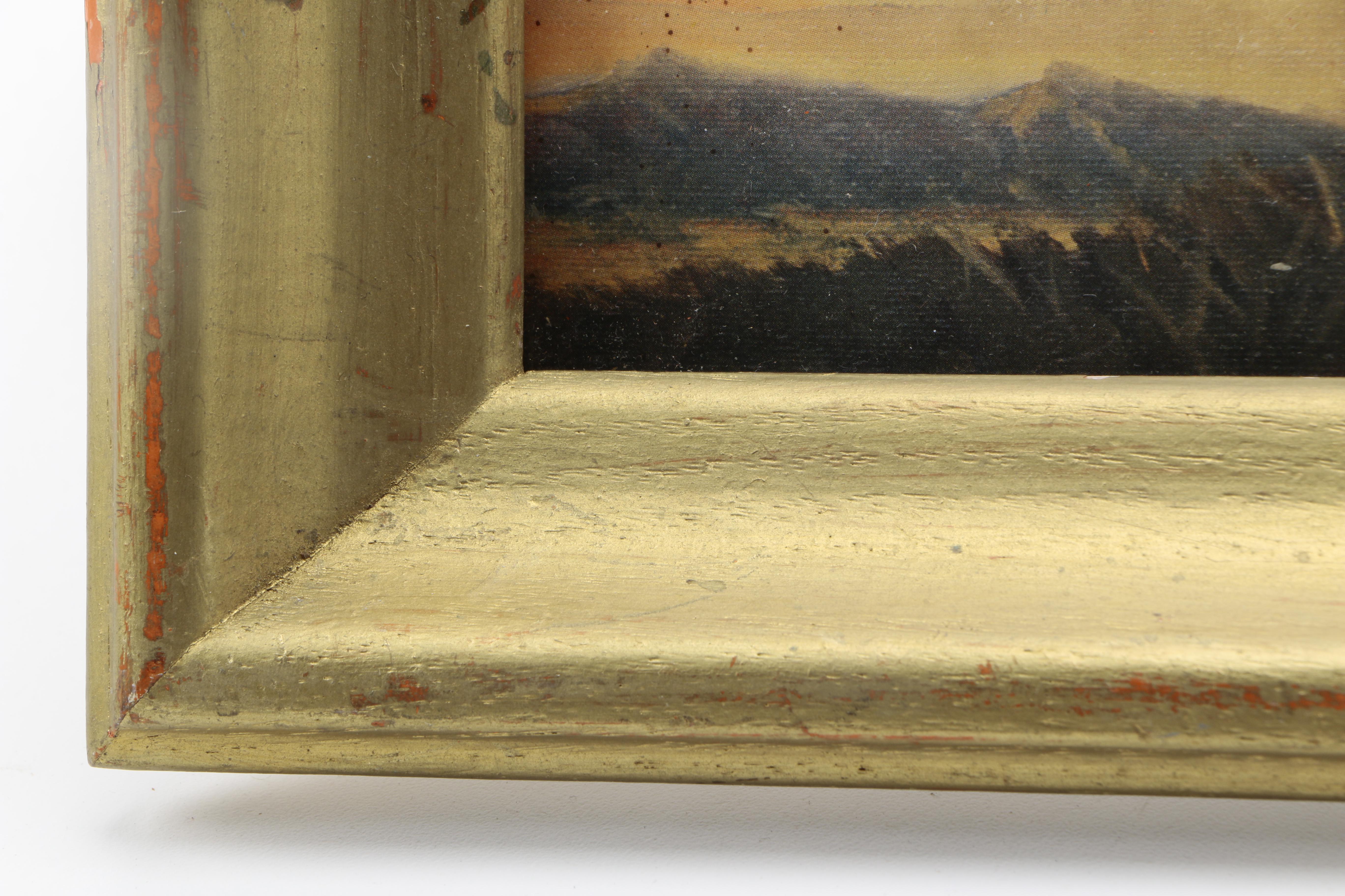 Meketi Offset Lithograph "End of the Trail"