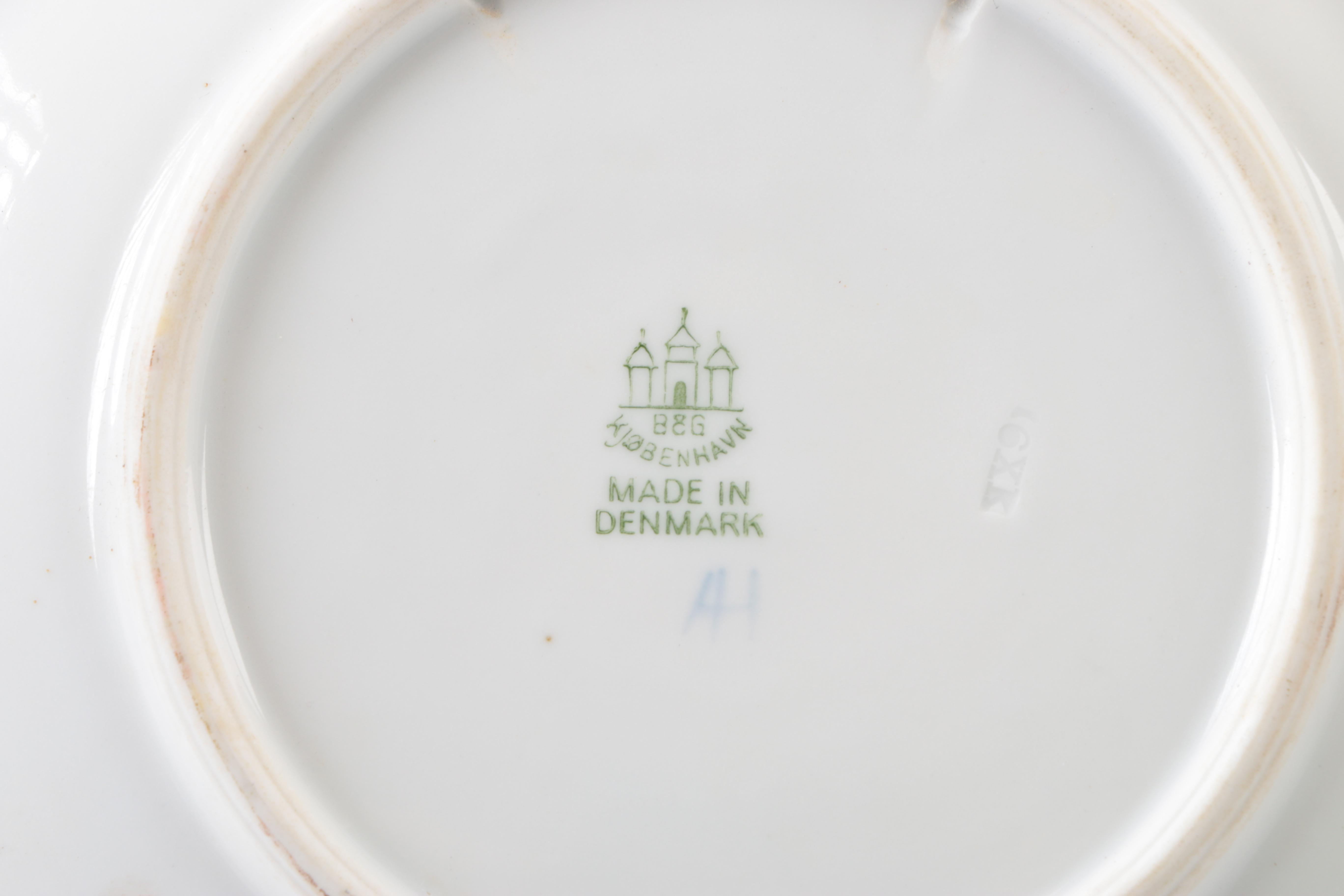 Decorative Royal Copenhagen Blue and White Plates