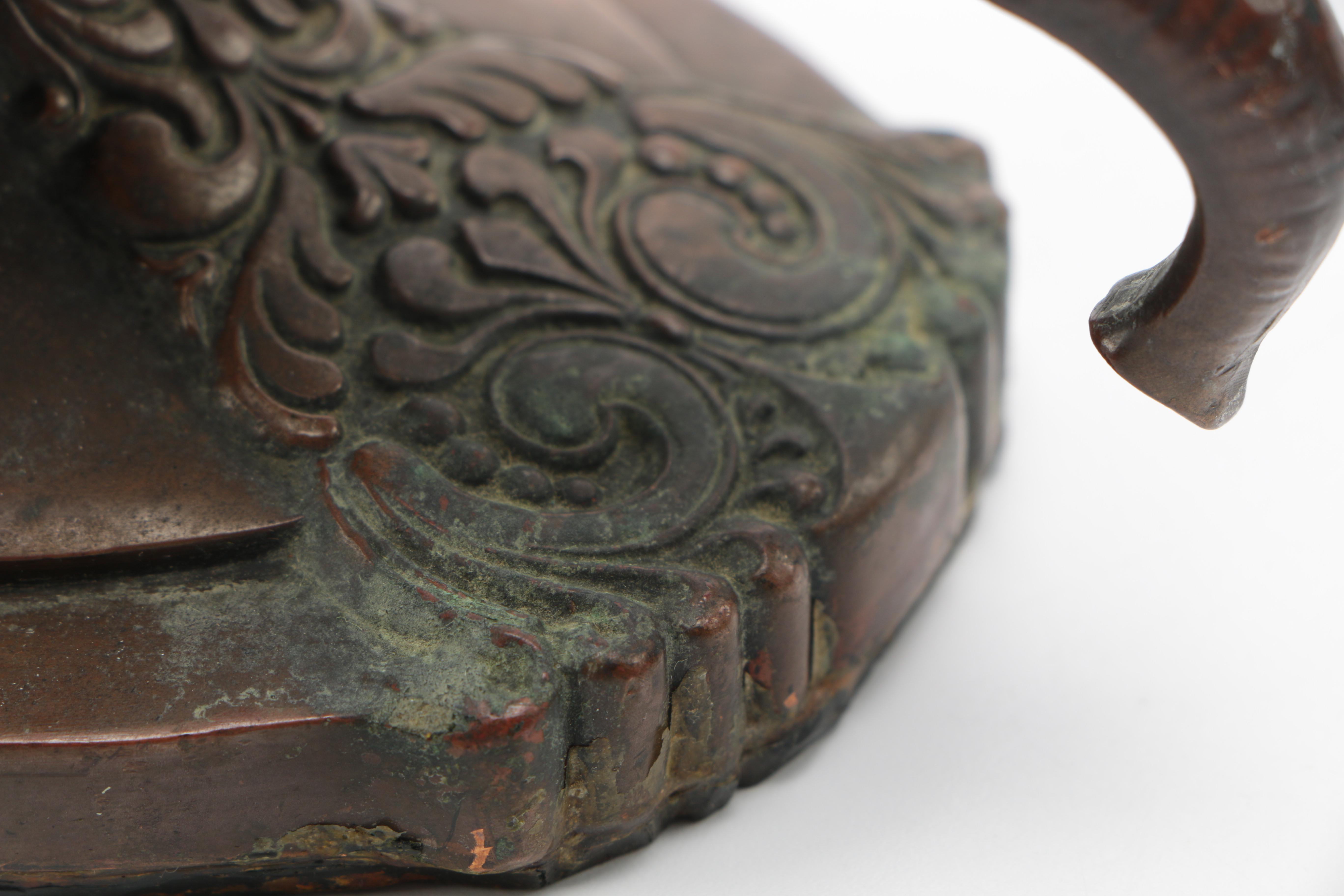 Weighted Bronze Elephant Bookends